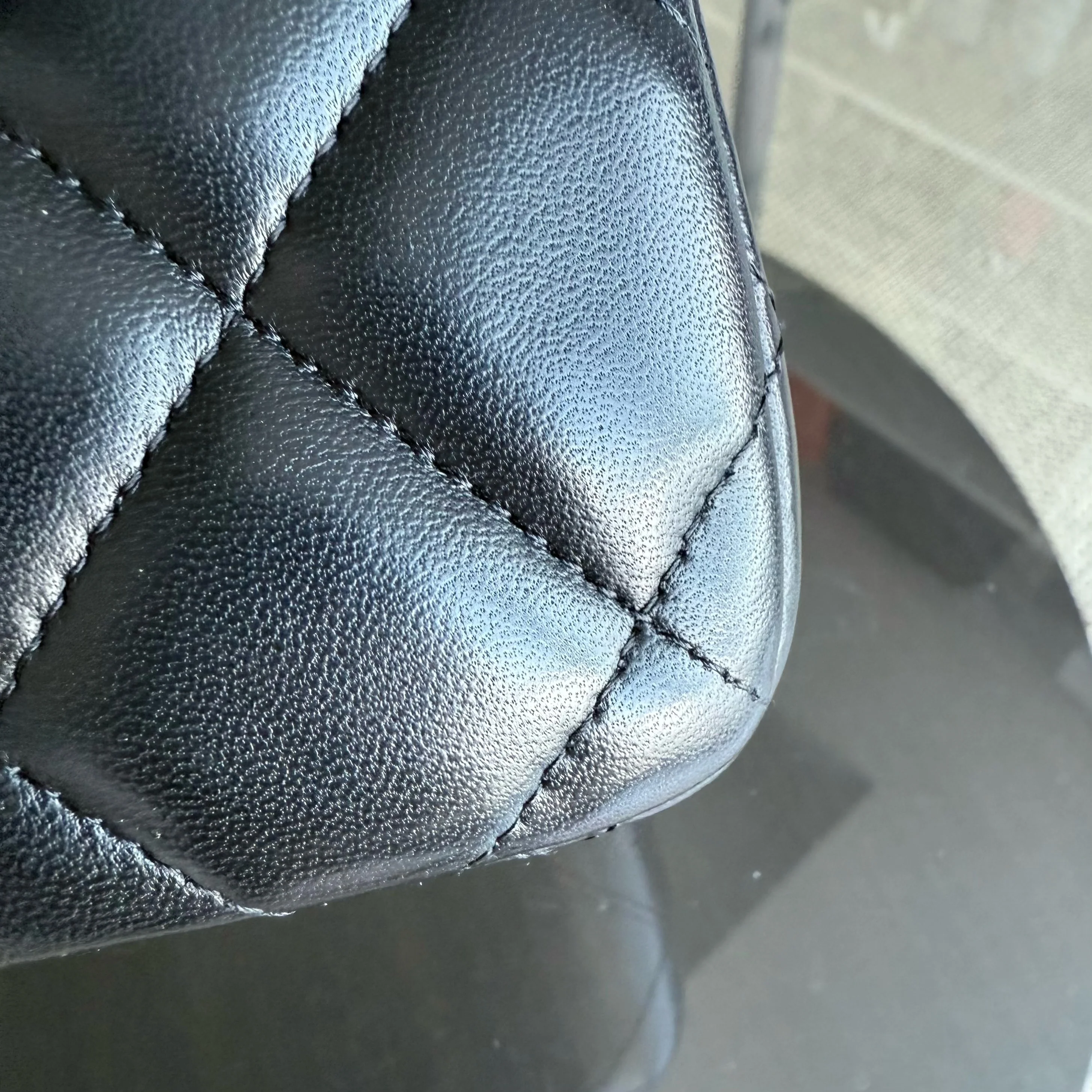 Chanel Classic Flap Jumbo - Double Flap 30CM Lambskin Quilted Black Gold Hardware Series 17