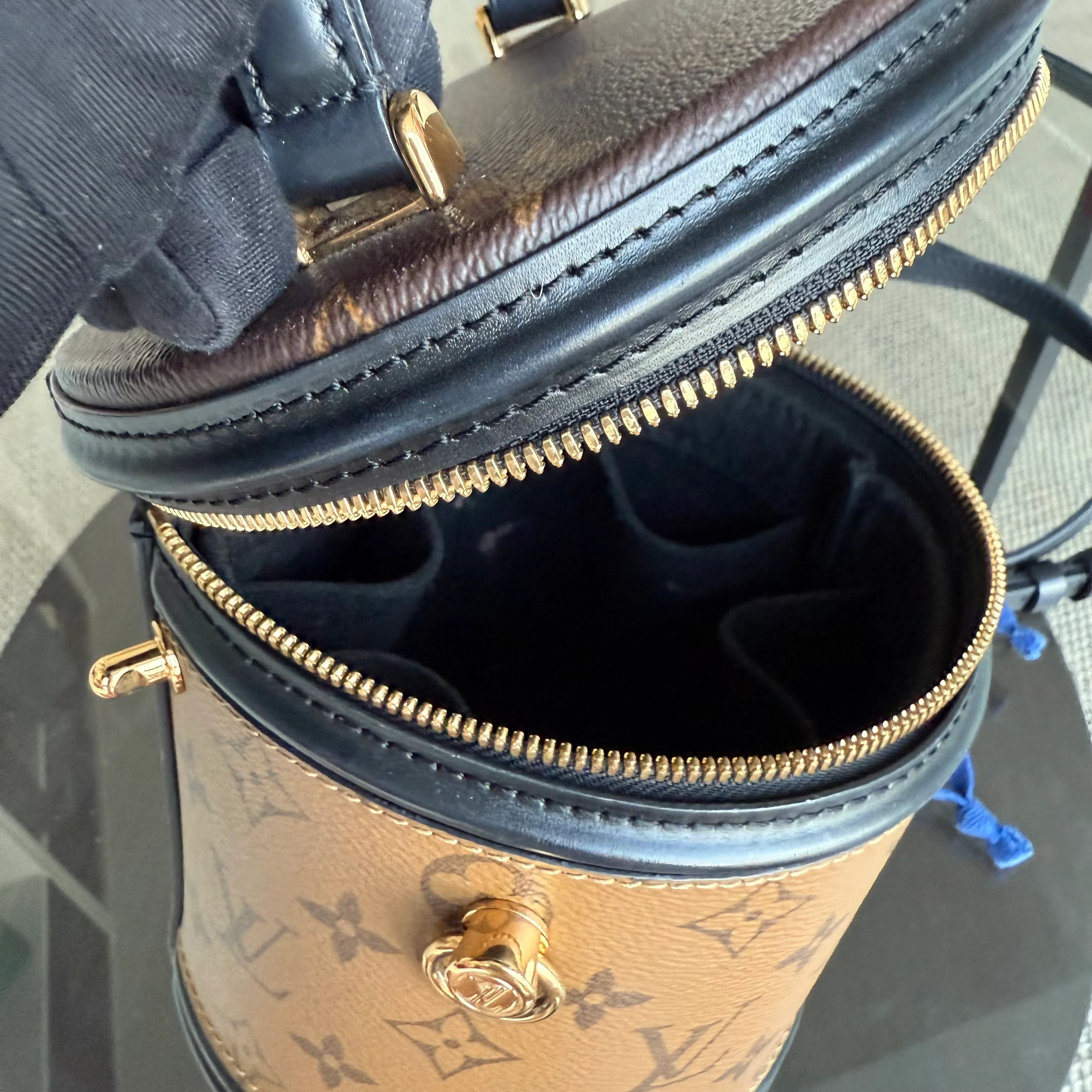 Louise Vuitton Cannes Monogram Reverse Handbag