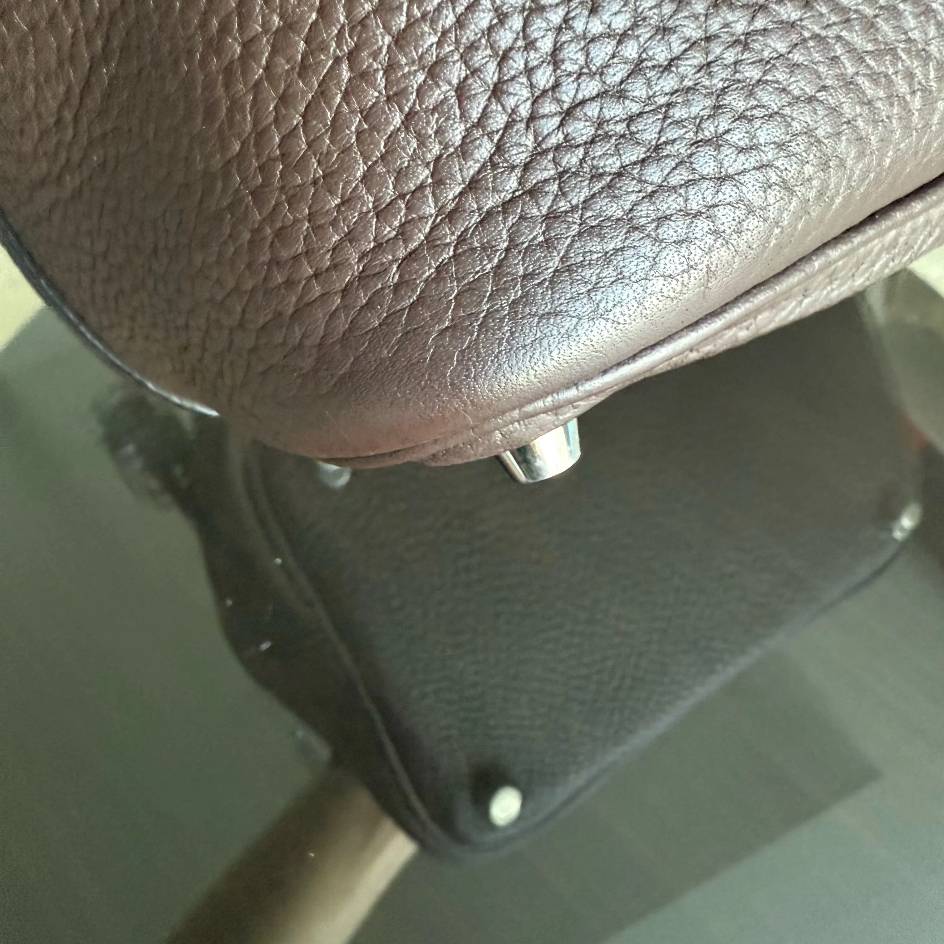 Hermes Picotin 18 - TC Clemence Leather Palladium Silver Hardware Stamp Square P