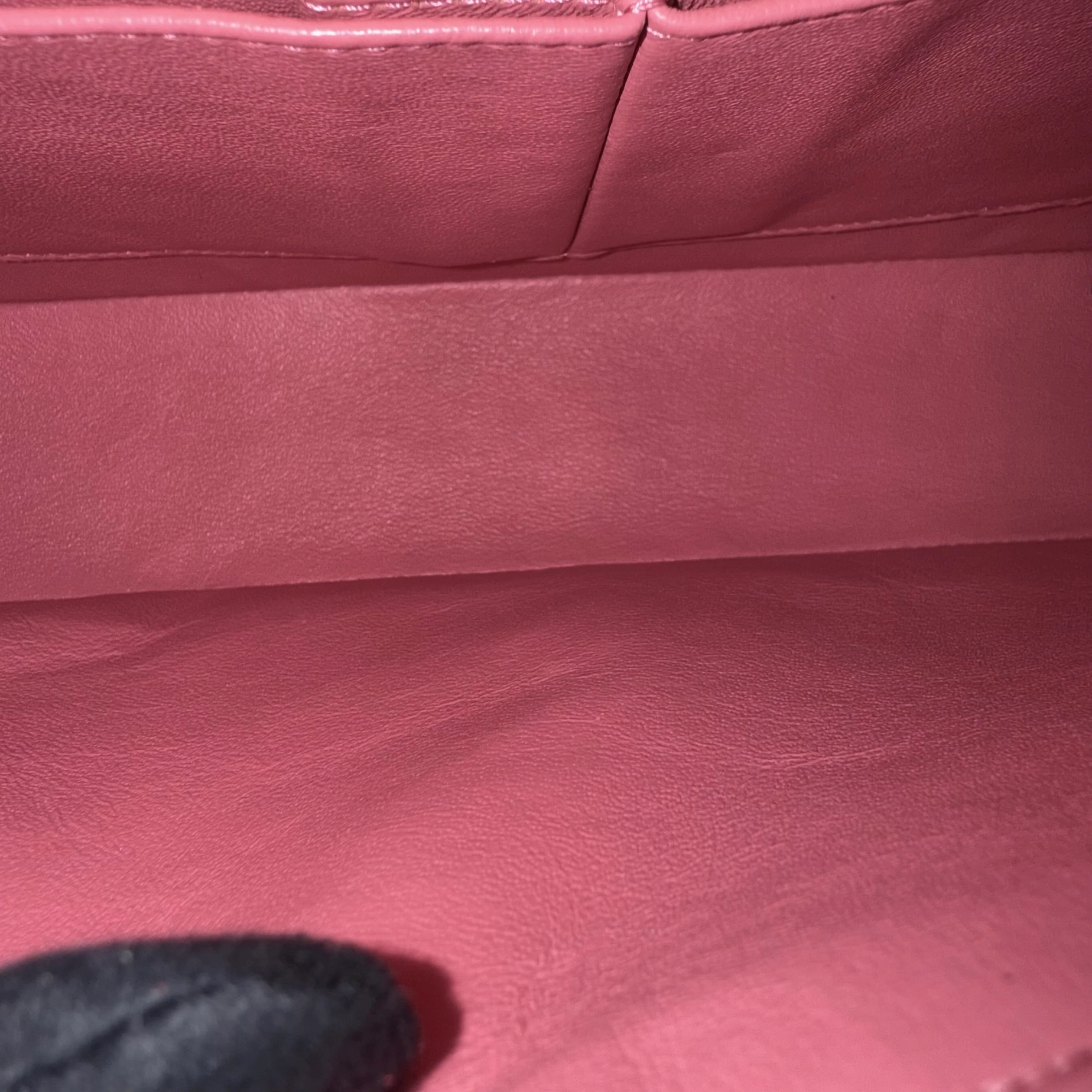 Chanel Classic Flap Medium - 25CM Quilted Lambskin Light Pink Silver Hardware Series 16