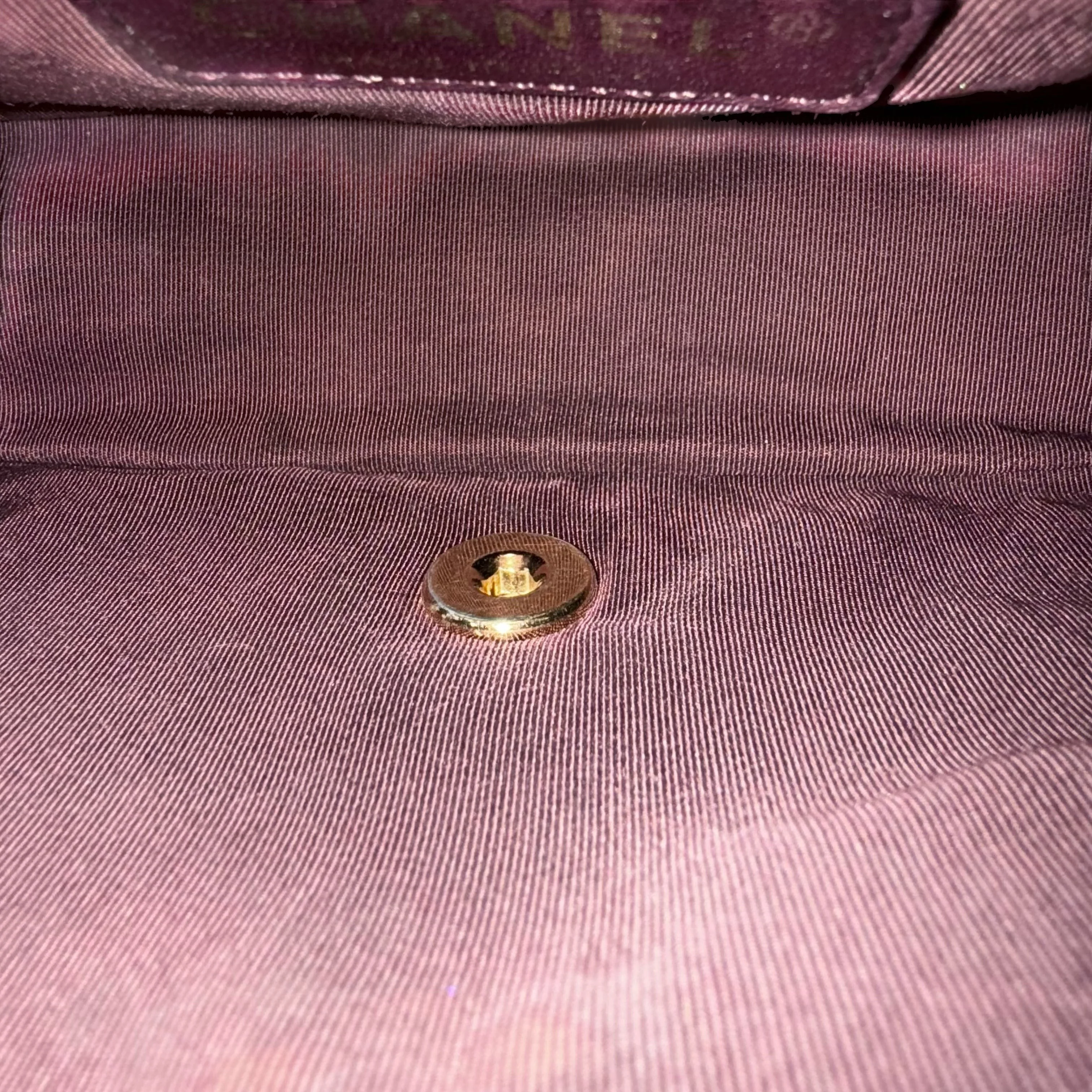 Chanel Seasonal Flap Mademoiselle - 28CM Quilted Lambskin Black Gold Hardware Series 23