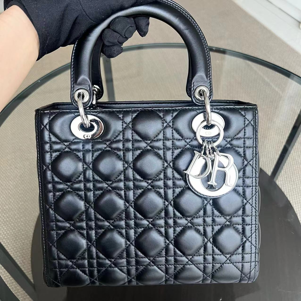 *Rare* Dior Lady Medium - Black Limited Edition