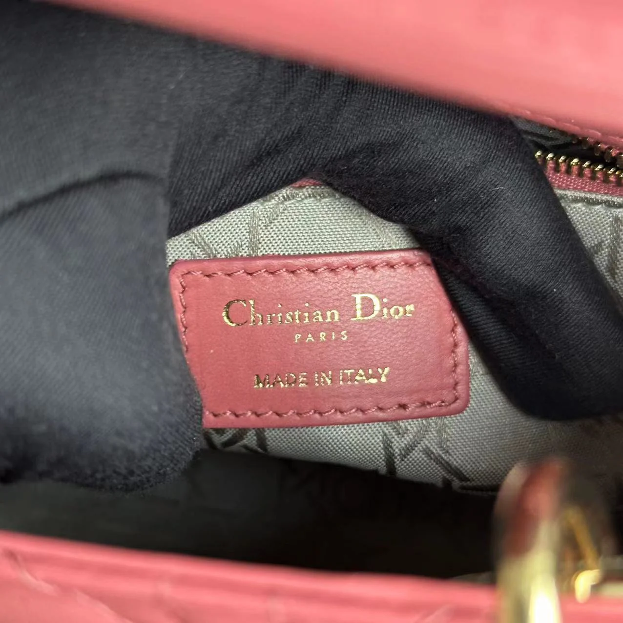 *ABC Strap* Dior Lady Small Cannage Lambskin My ABC MYABC Charm Light Pink GHW - Best Luxury Designers