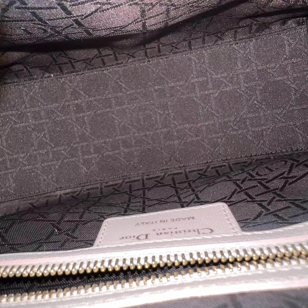 *Adjustable Strap* Dior Lady Medium Cannage Lambskin Sakura Pink Golden Hardware - Best Luxury Designers