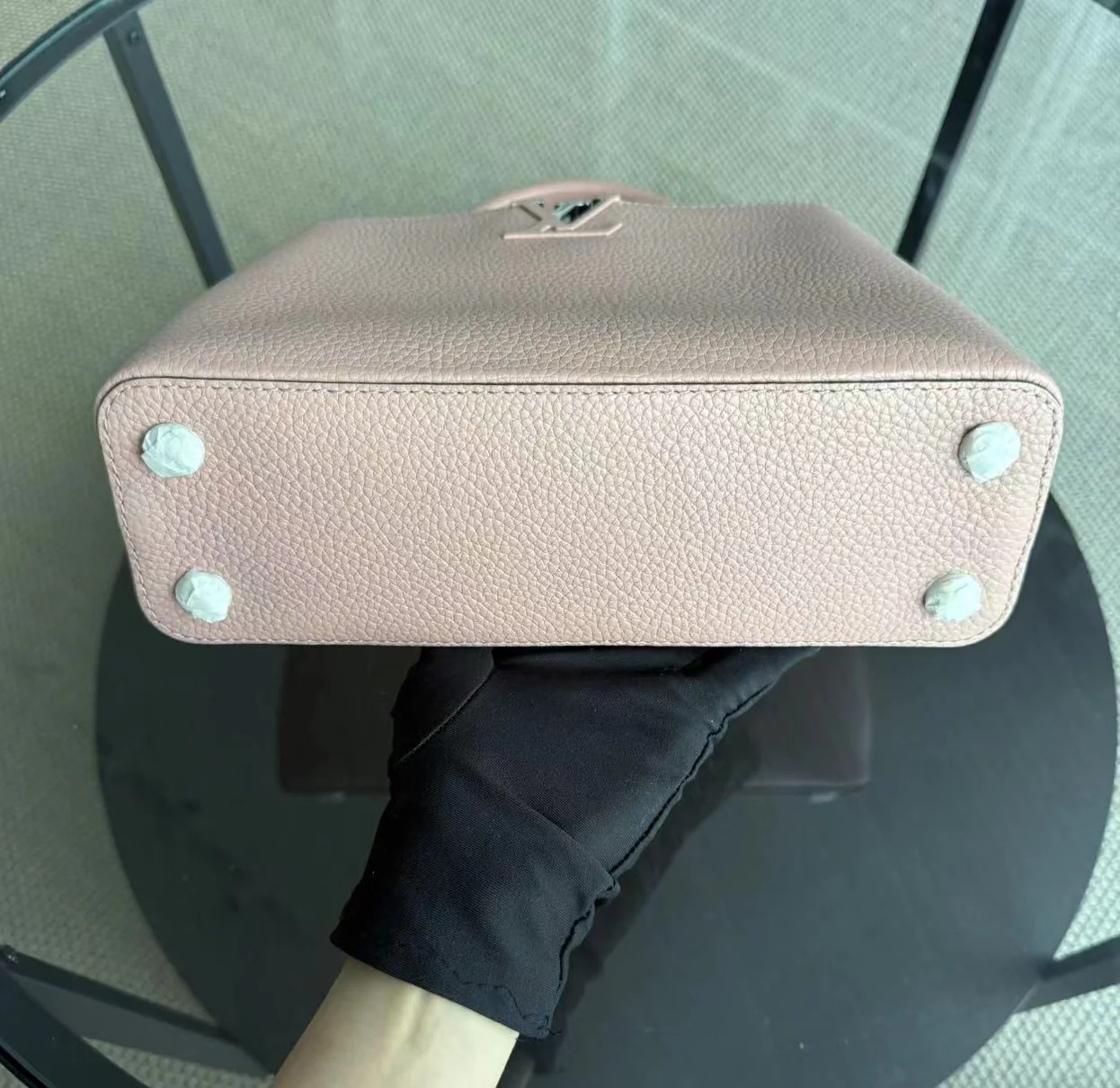 Louis Vuitton Capucines - BB Taurillon Calfskin Rose Jasmin Silver Hardware