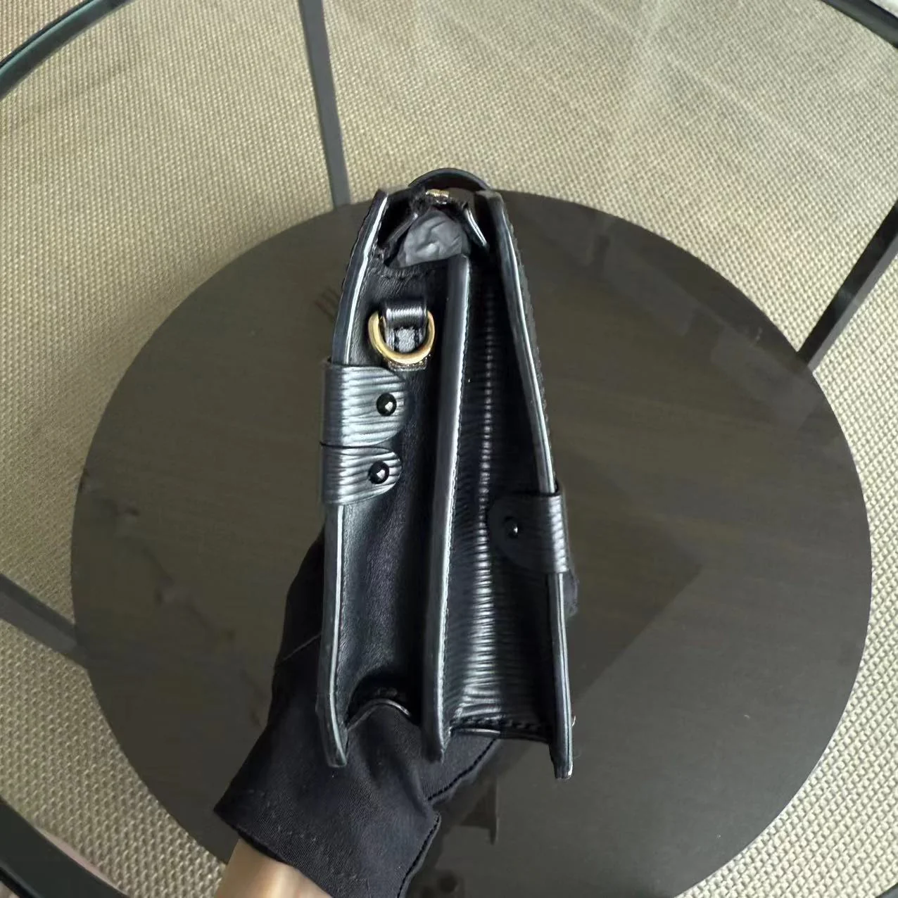 Louis Vuitton Trunk Clutch - EPI Leather Black Gold Hardware