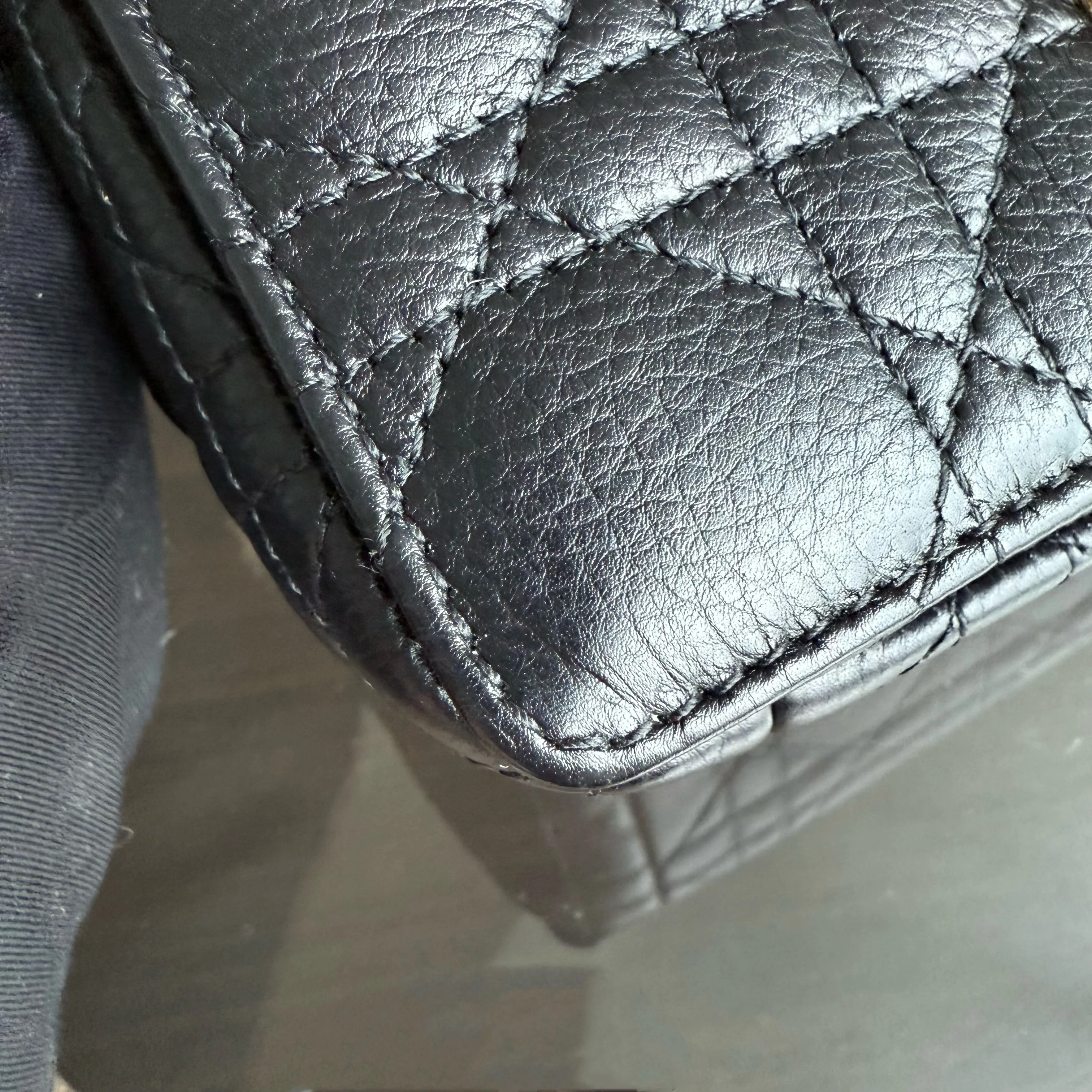 Dior Caro Small - Cannage Grained Calfskin Black Gold Hardware