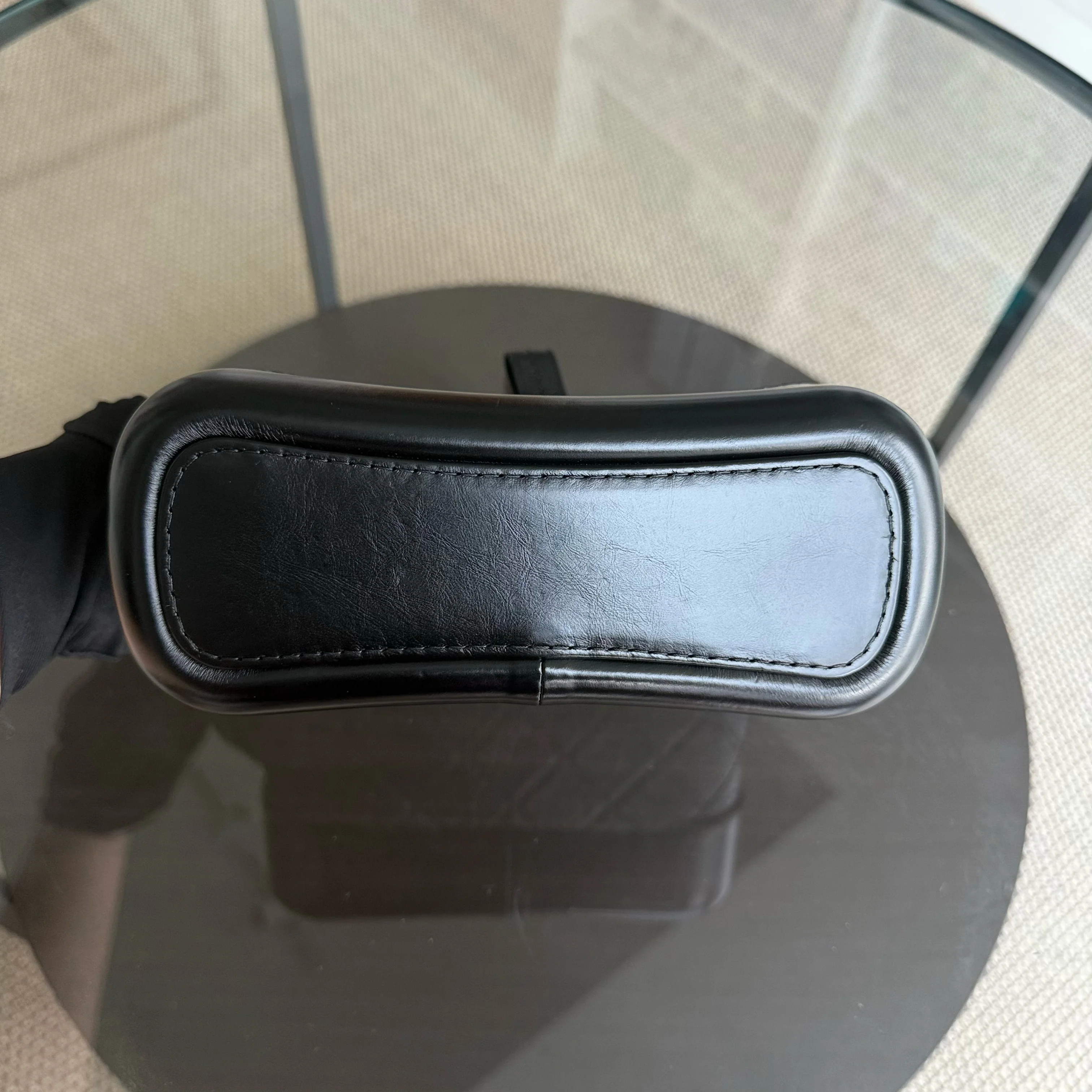 Chanel Gabrielle Small - Quilted Aged Calfskin Black Two-tone Gold Hardware