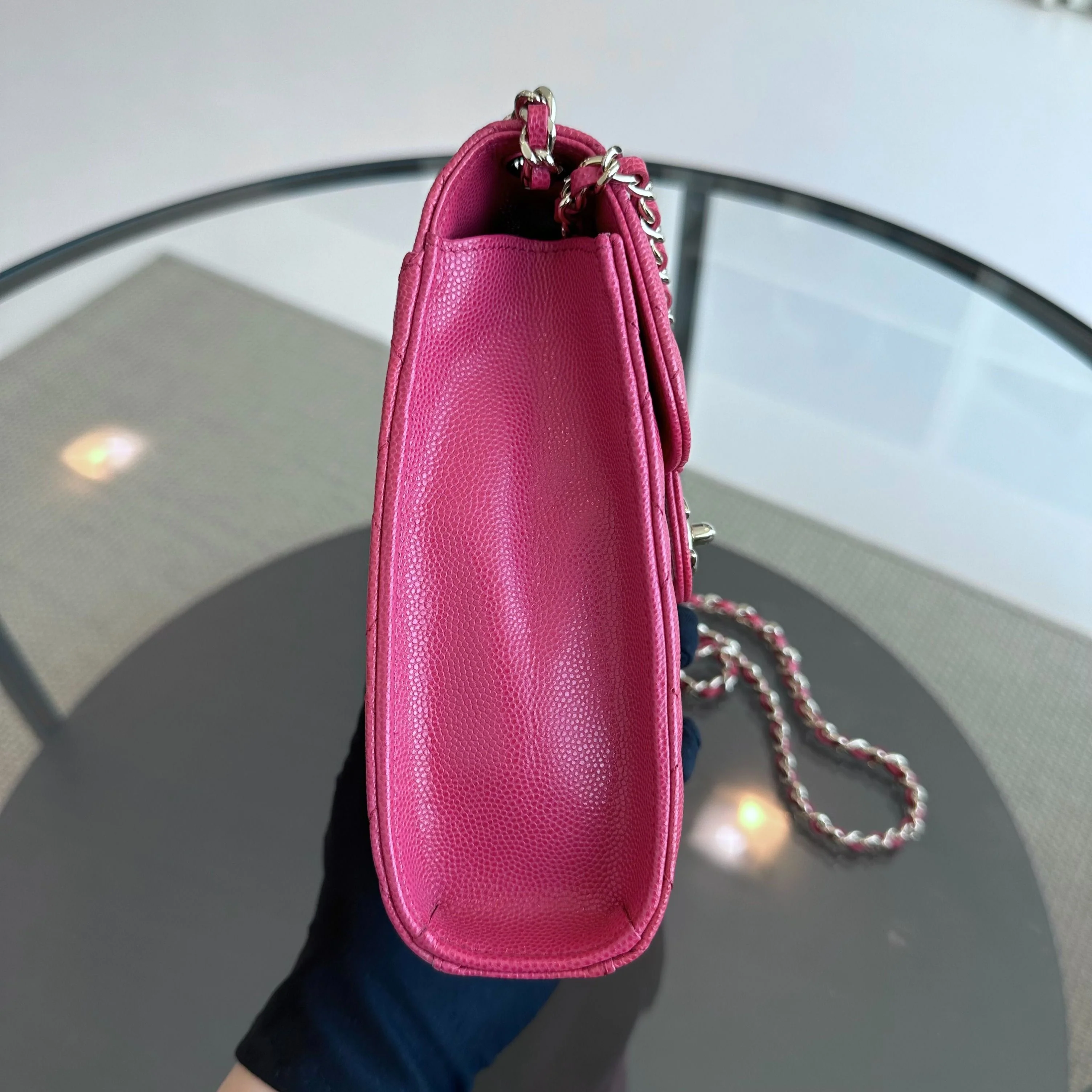 *Brand New, Receipt Full Set* Chanel Caviar Phone Holder Chain Shoulder Bag No 29 - Best Luxury Designers