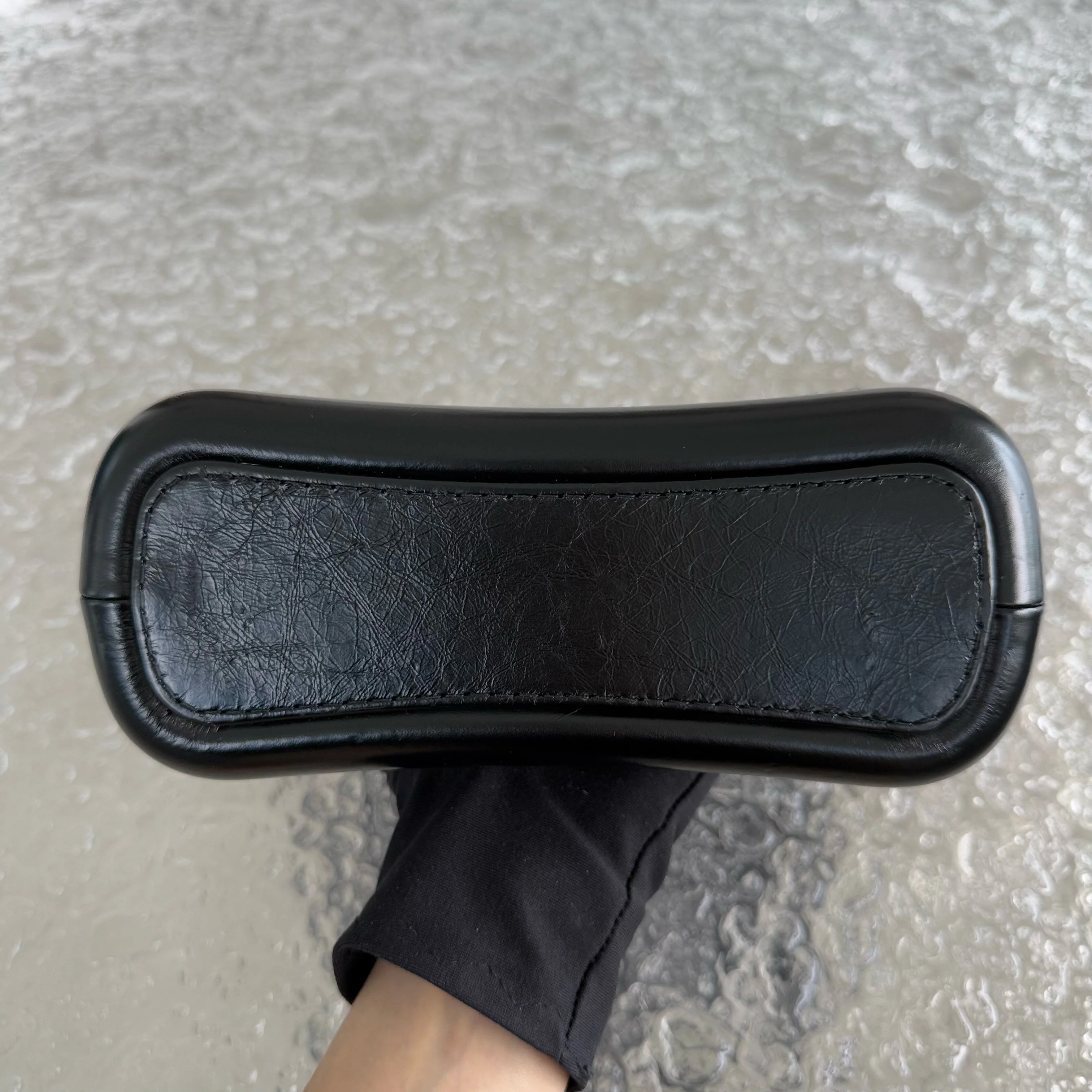 Chanel Gabrielle Small - Quilted Calfskin Hobo Black Gold Hardware