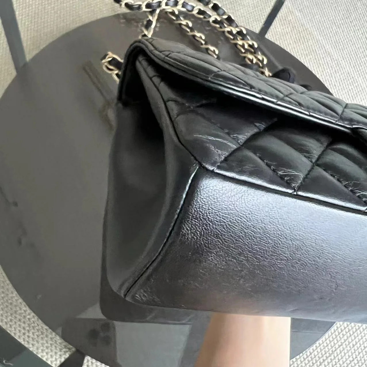 Chanel Chic Flap - 26CM Seasonal Classic Flap Quilted Lambskin Black Golden Hardware Series 21