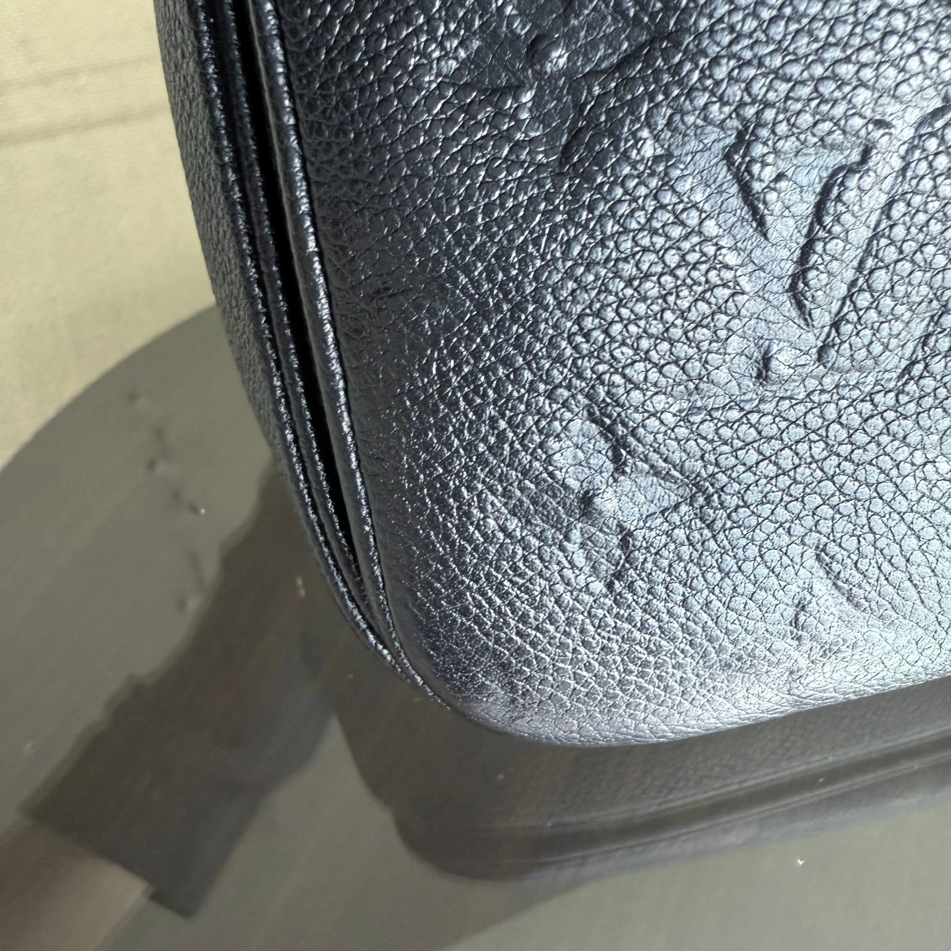 Louis Vuitton Pochette Metis - Monogram Empreinte Leather Black Noir Gold Hardware