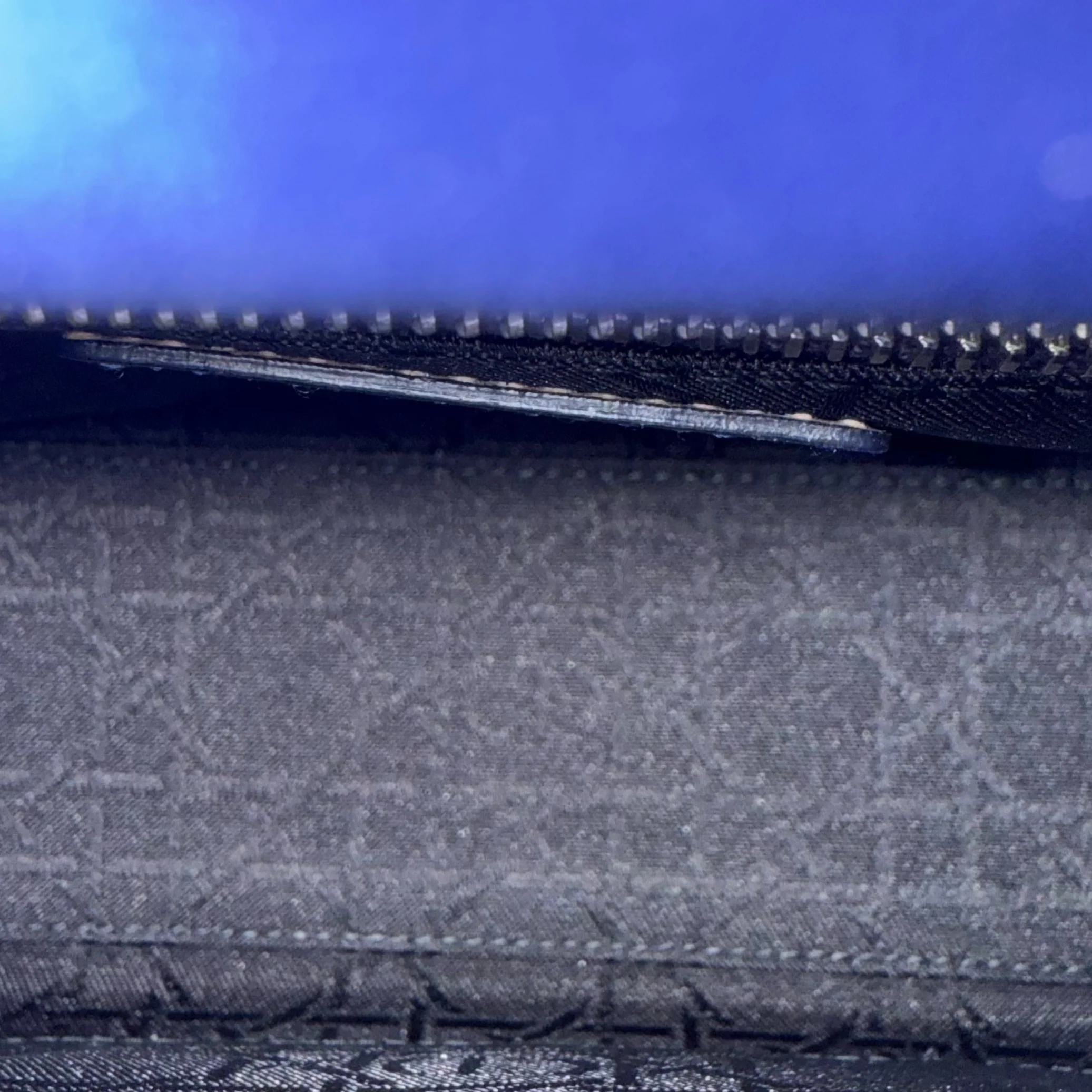 Dior Lady Small Flap - Cannage Lambskin Dark Blue Silver Hardware