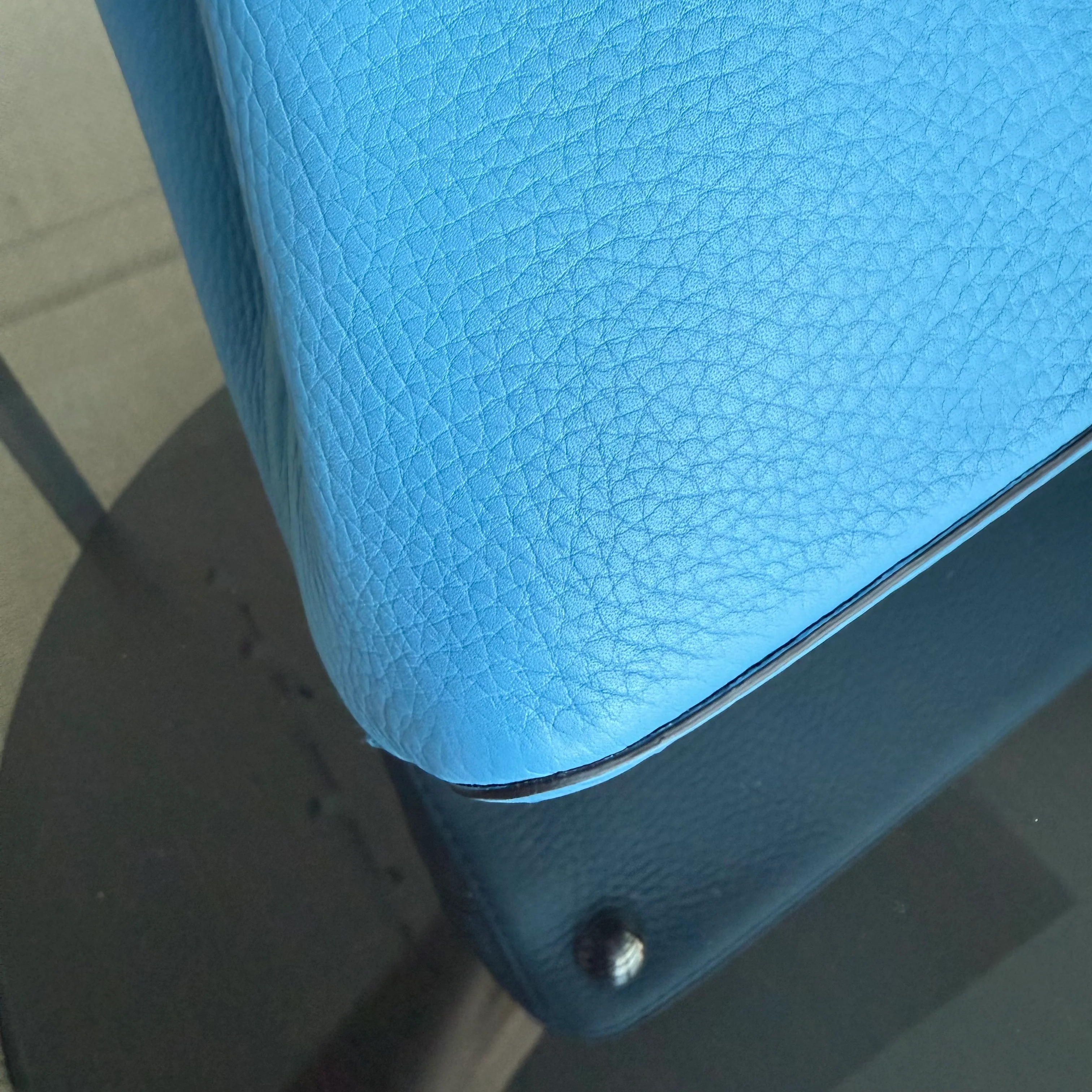 Louis Vuitton Capucines BB - Caviar Silver Hardware Blue Silver Hardware