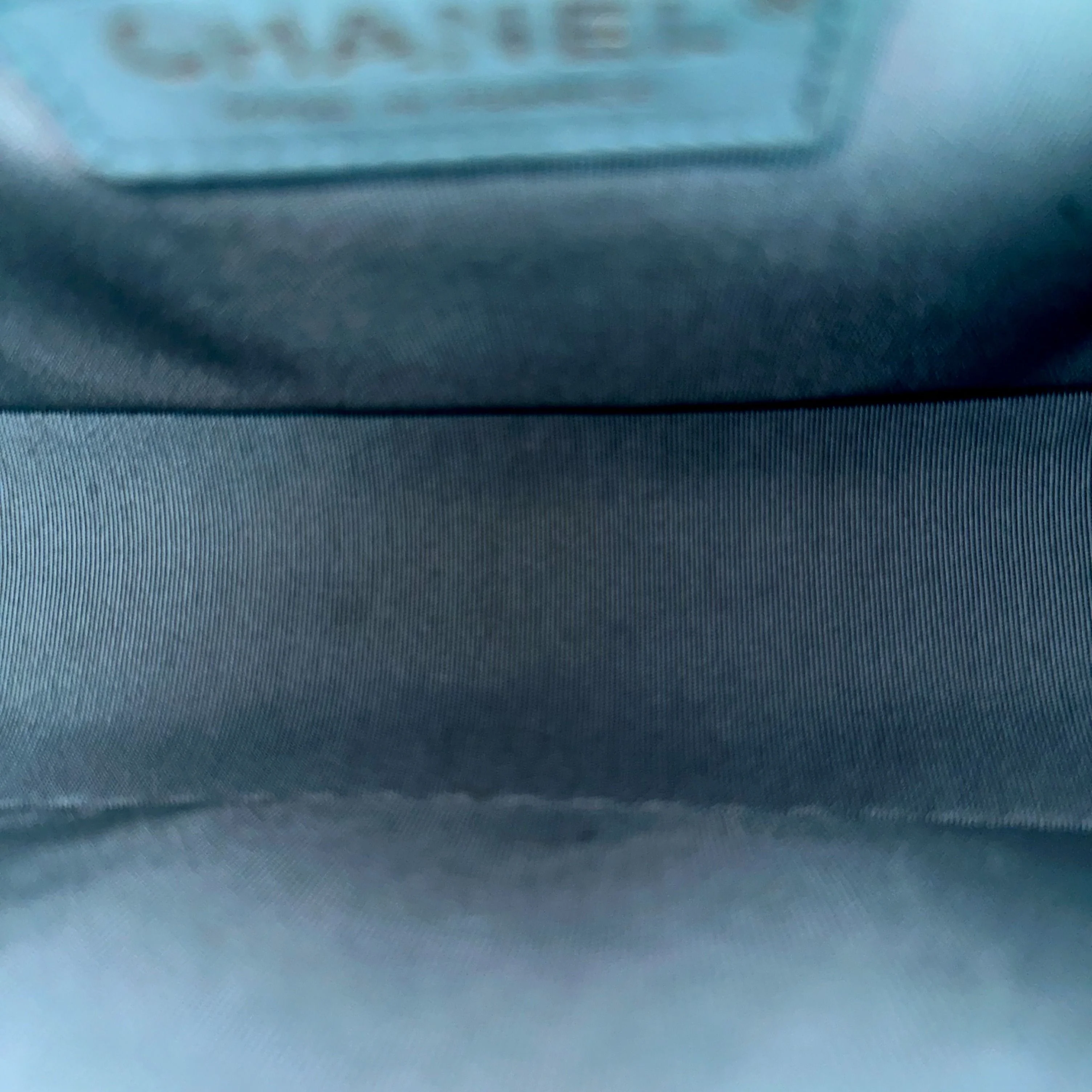 *Calfskin* Chanel Boy Old Medium 25CM Quilted Calfskin Leboy Light Blue GHW No 25 - Best Luxury Designers