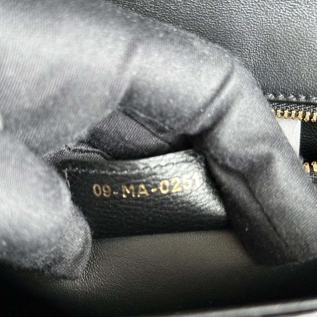 Caro Medium 25CMCannage Calfskin Black GHW - Best Luxury Designers