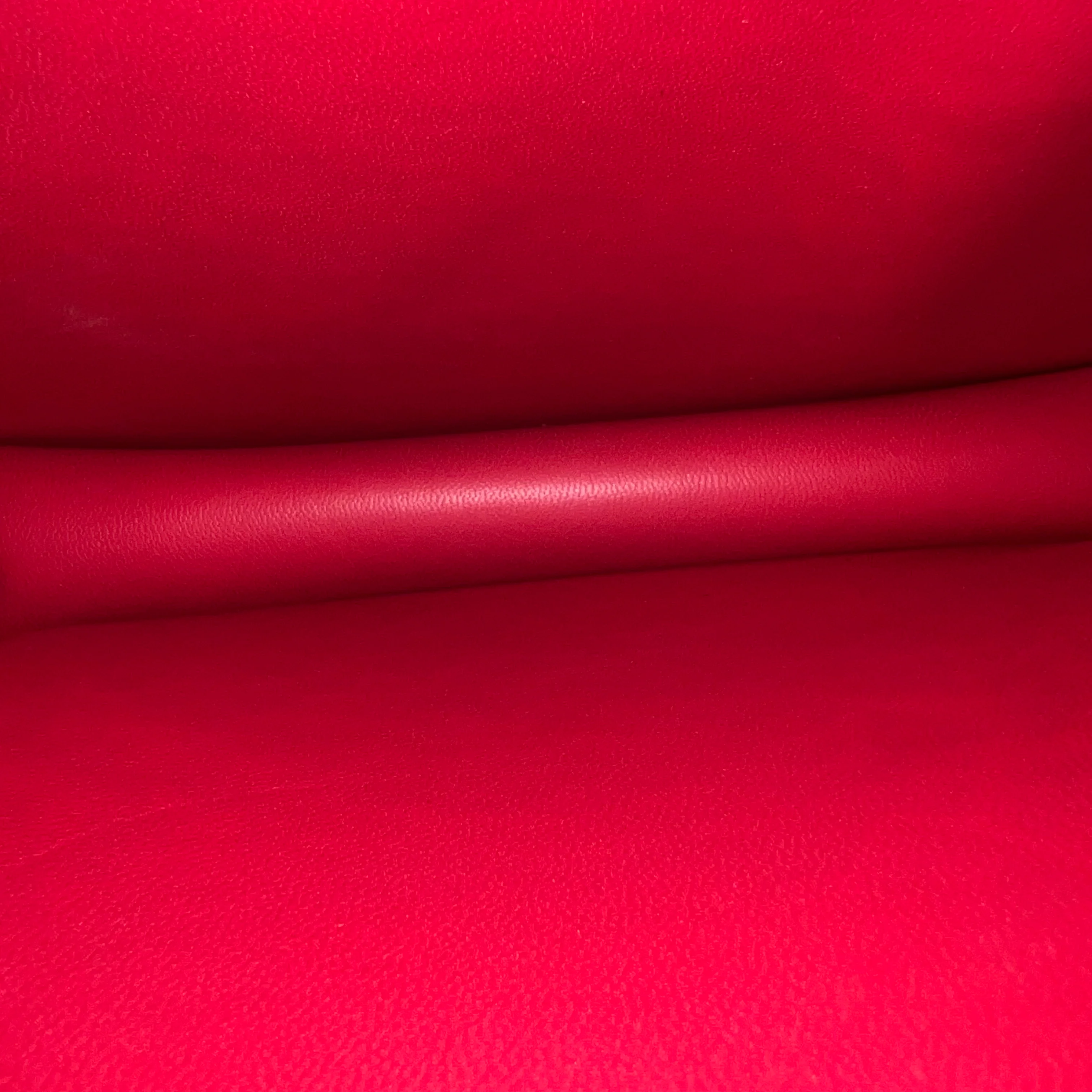 Celine Box Classic Smooth Calfskin Red Golden Hardware - Best Luxury Designers