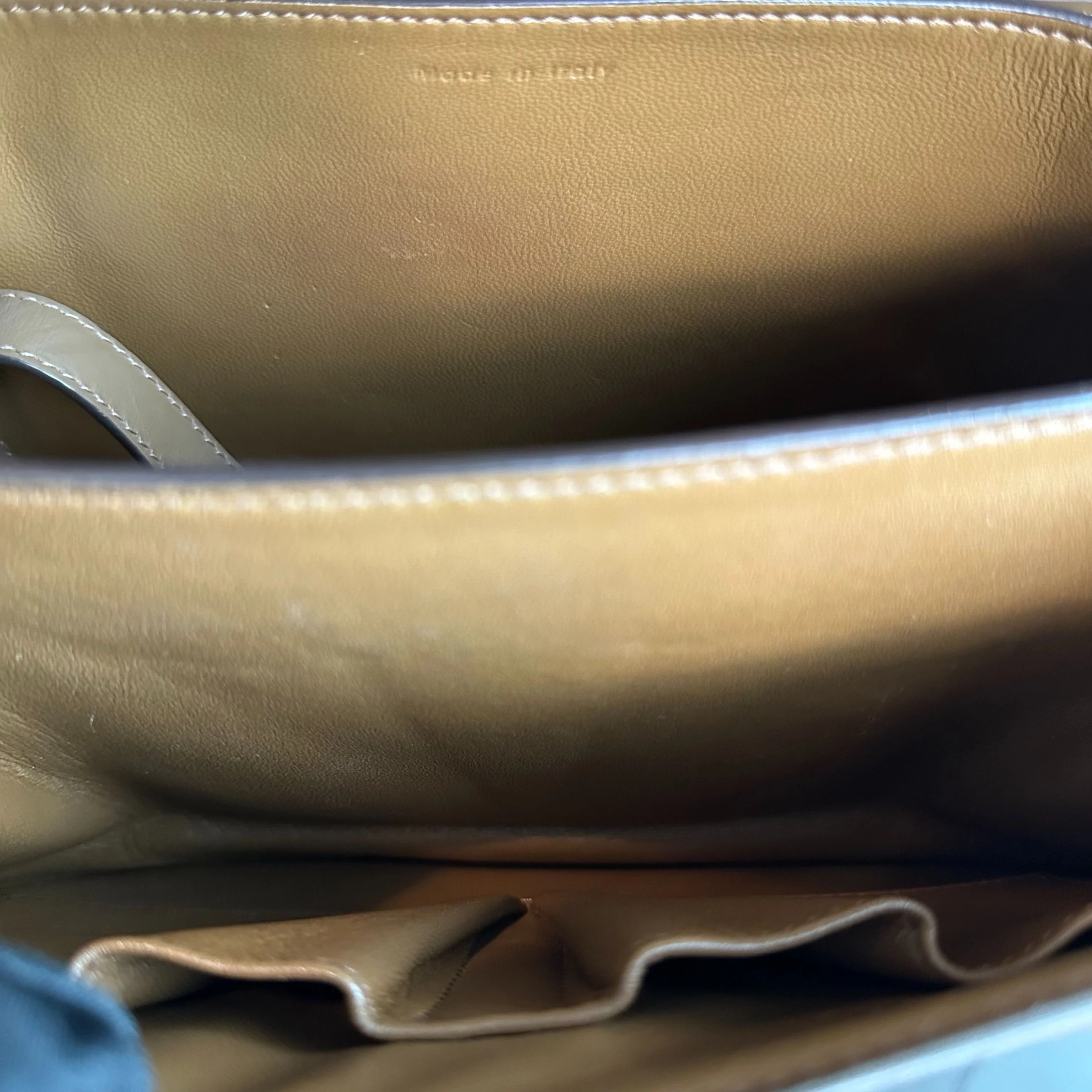 Celine Classic Box Medium Smooth Calfskin Leather Caramel GHW - Best Luxury Designers