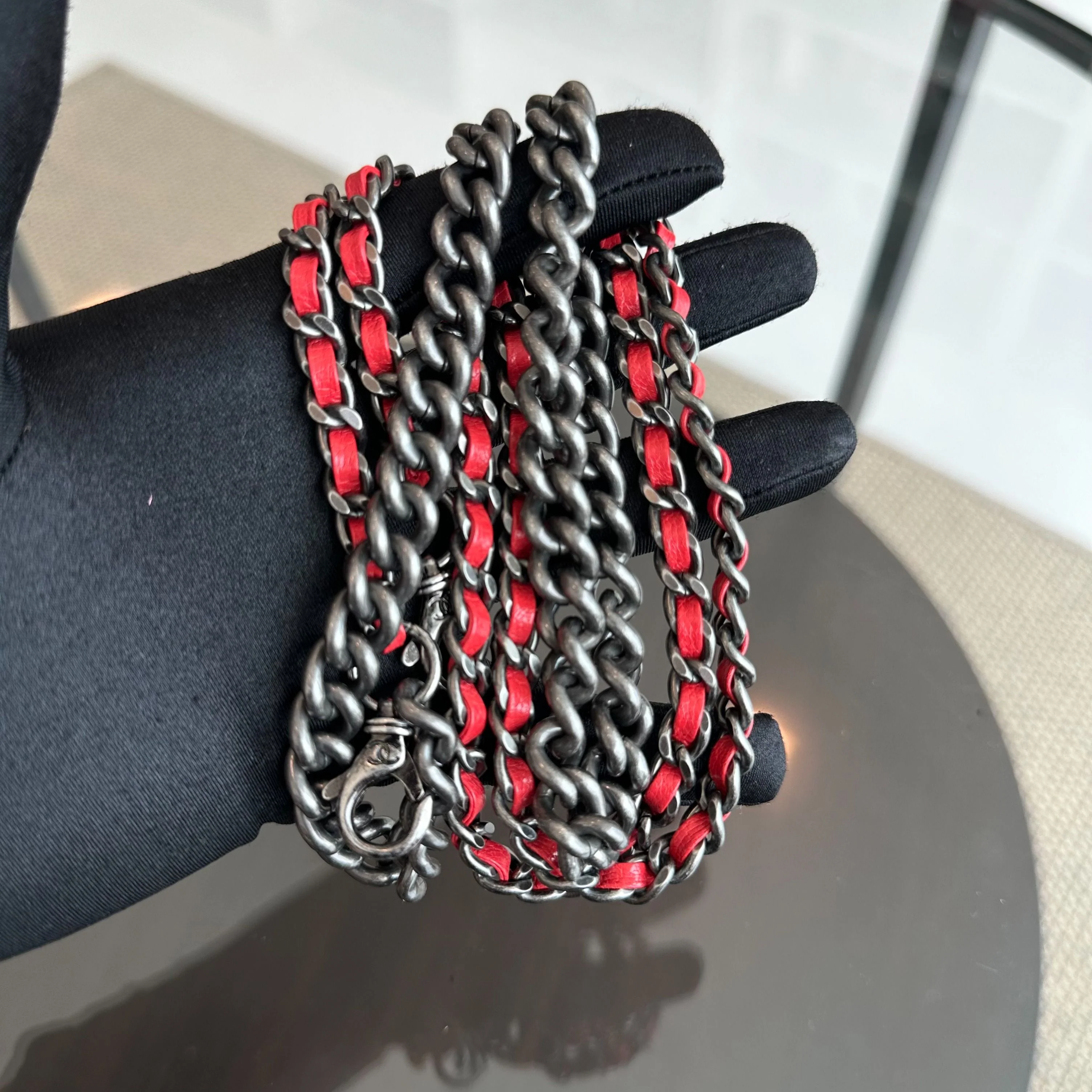 Chanel 2016 Seasonal Flap Two Way Quilted Grained Calfskin Red No 21 - Best Luxury Designers