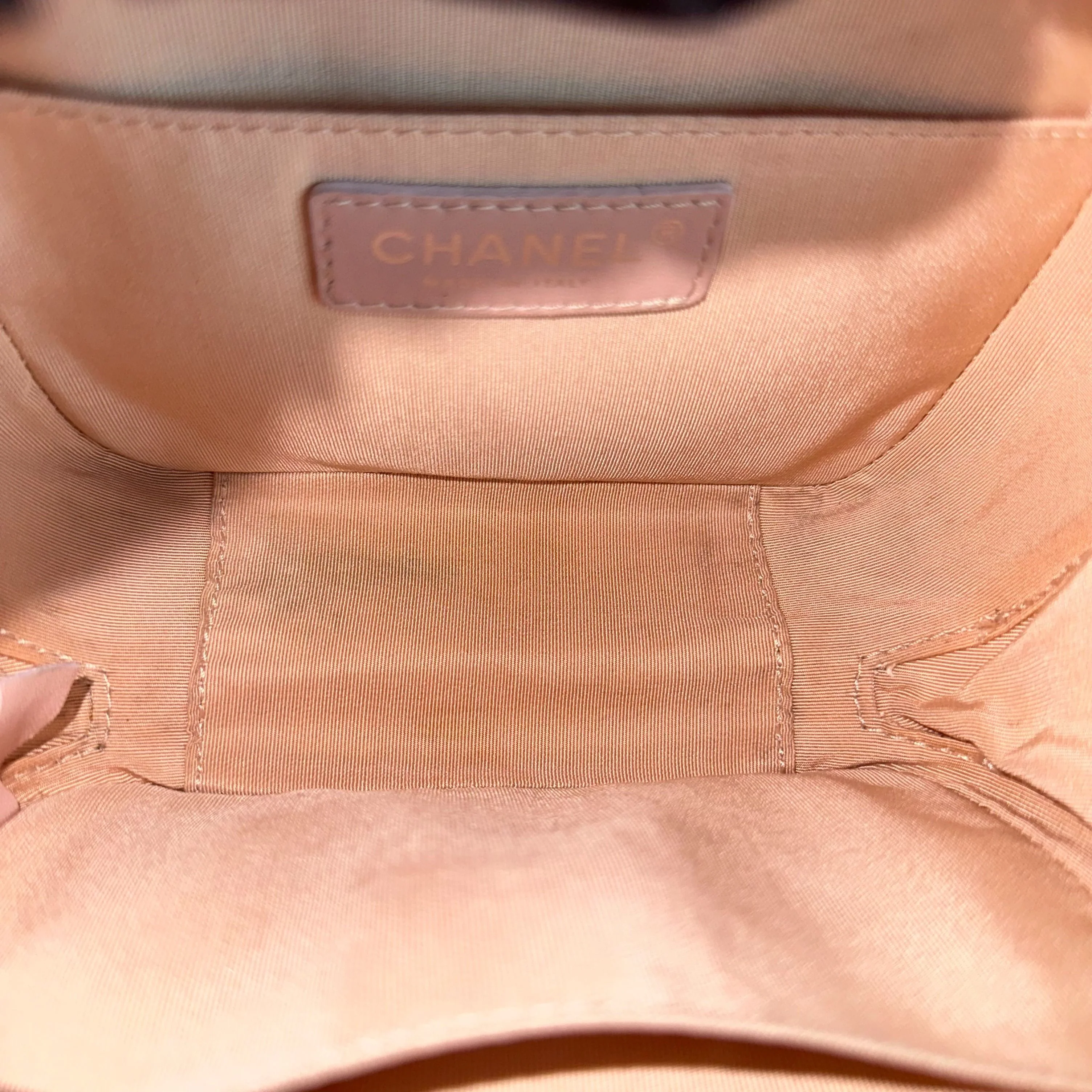 Chanel Box Camera Quilted Goatskin Beige SHW No 24 - Best Luxury Designers