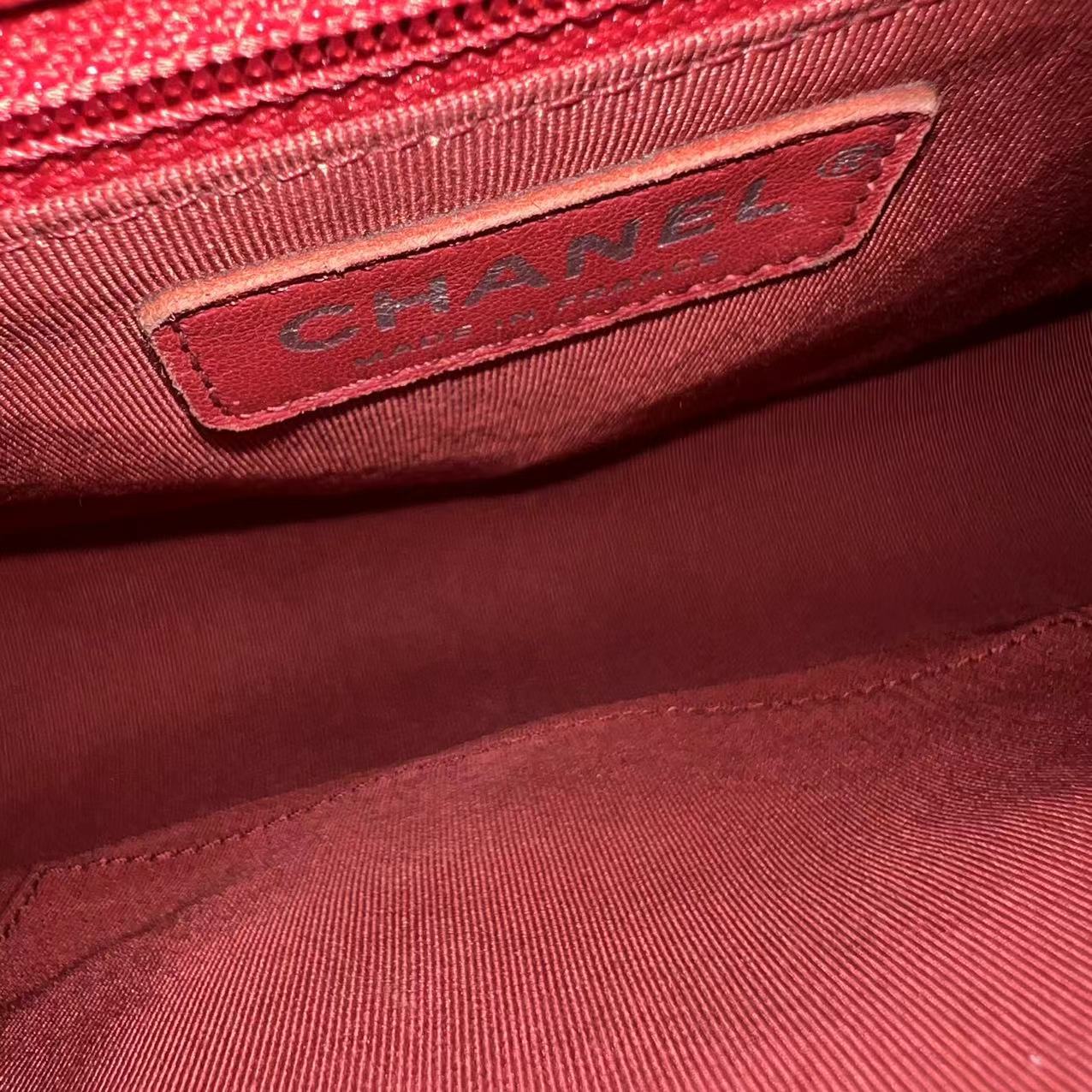 Chanel Calfskin Boy Handle New Medium 28CM Quilted Leboy Palladium Silver Hardware Series 23 - Best Luxury Designers