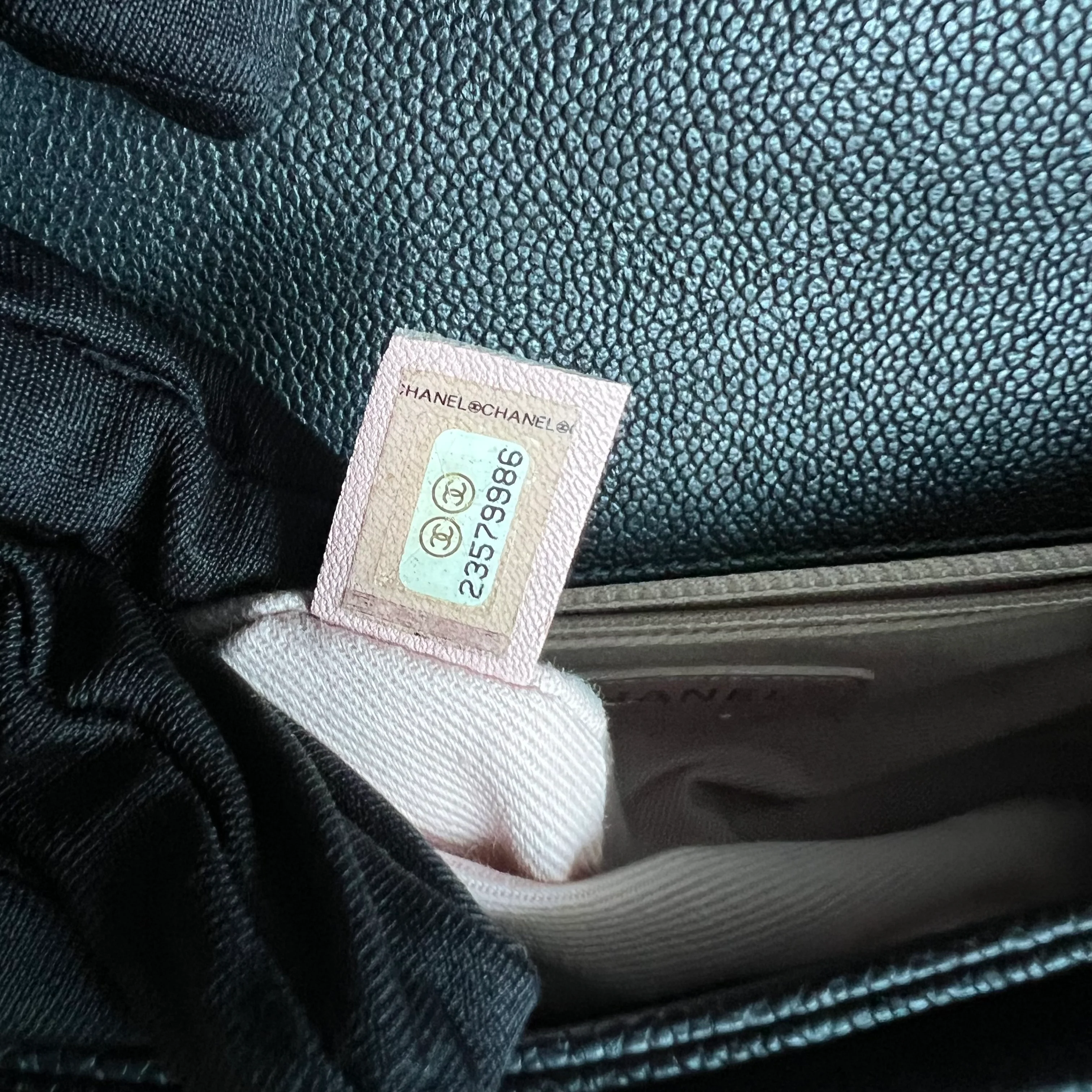 Chanel Caviar Coco Curve Cuba Thread Around Grained Calfskin Black Golden Hardware Series 23 - Best Luxury Designers