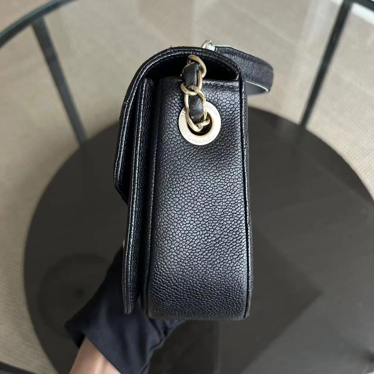 Chanel Caviar Cuba Coco Quilted Calfskin Cross Body Black GHW No 25 - Best Luxury Designers