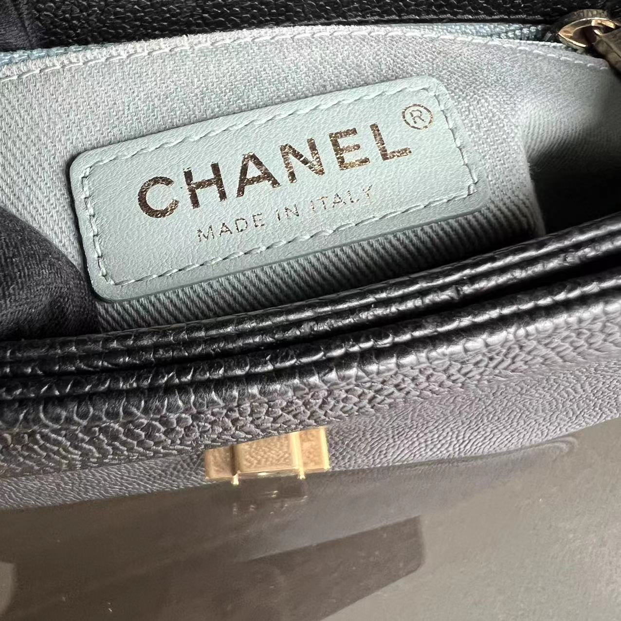 Chanel Caviar Cuba Coco Quilted Calfskin Cross Body Black GHW No 25 - Best Luxury Designers