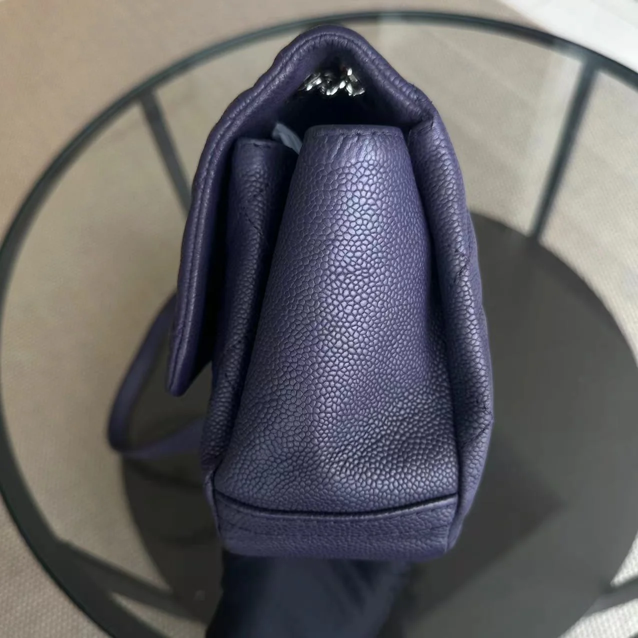 Chanel Caviar Quilted Jumbo Matelasse Seasonal Flap Quilted Calfskin SHW No 16 - Best Luxury Designers