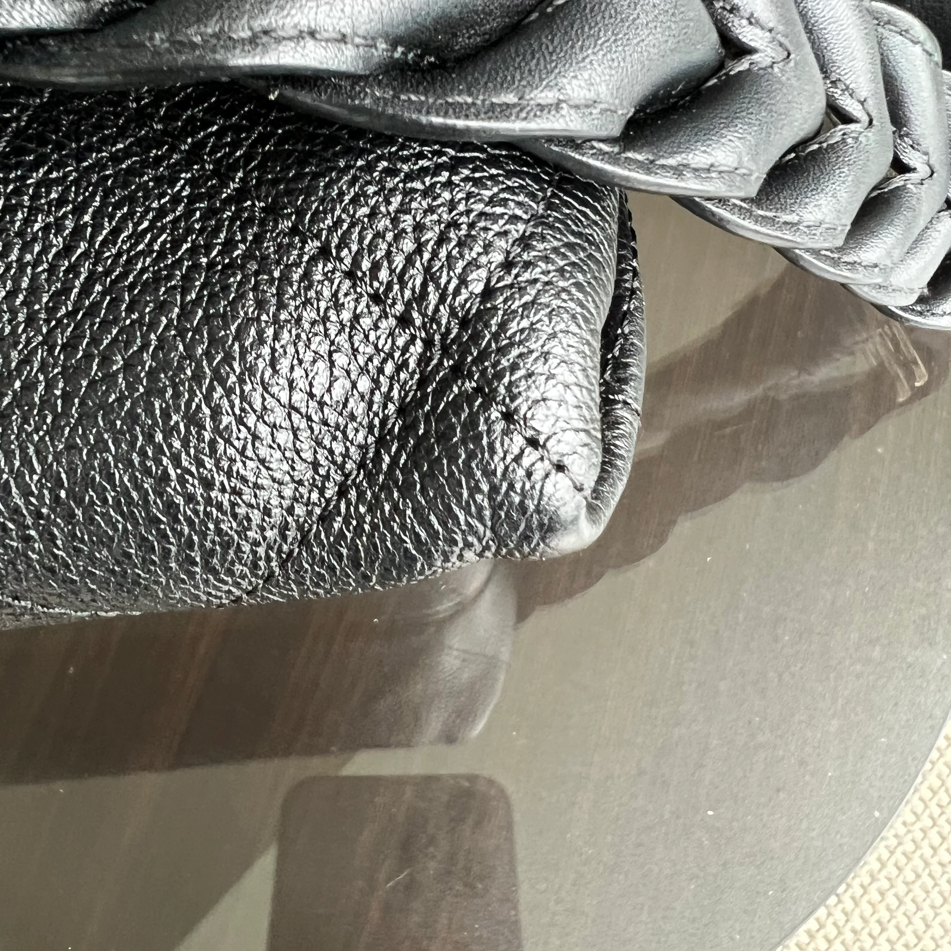 Chanel Caviar Seasonal Flap Braided With Style Quilted Grained Calfskin Black Silver Hardware Series 25 - Best Luxury Designers