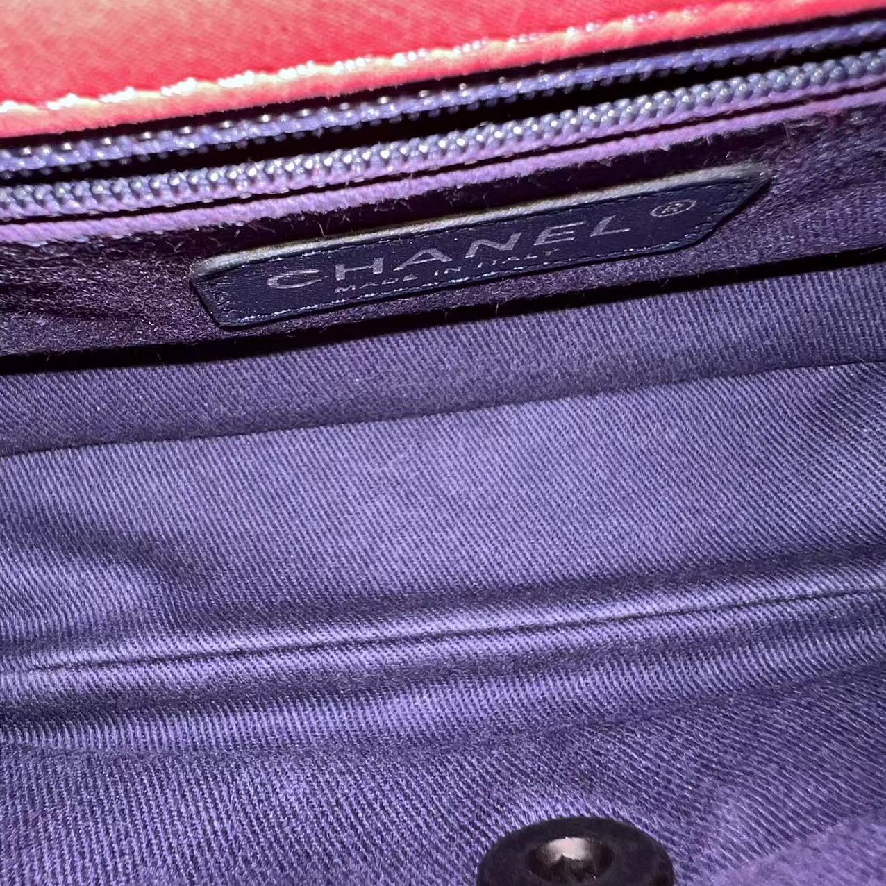 Chanel CC Puffer Bubble Seasonal Classic Flap Calfskin Red Silver Hardware Series 17 - Best Luxury Designers