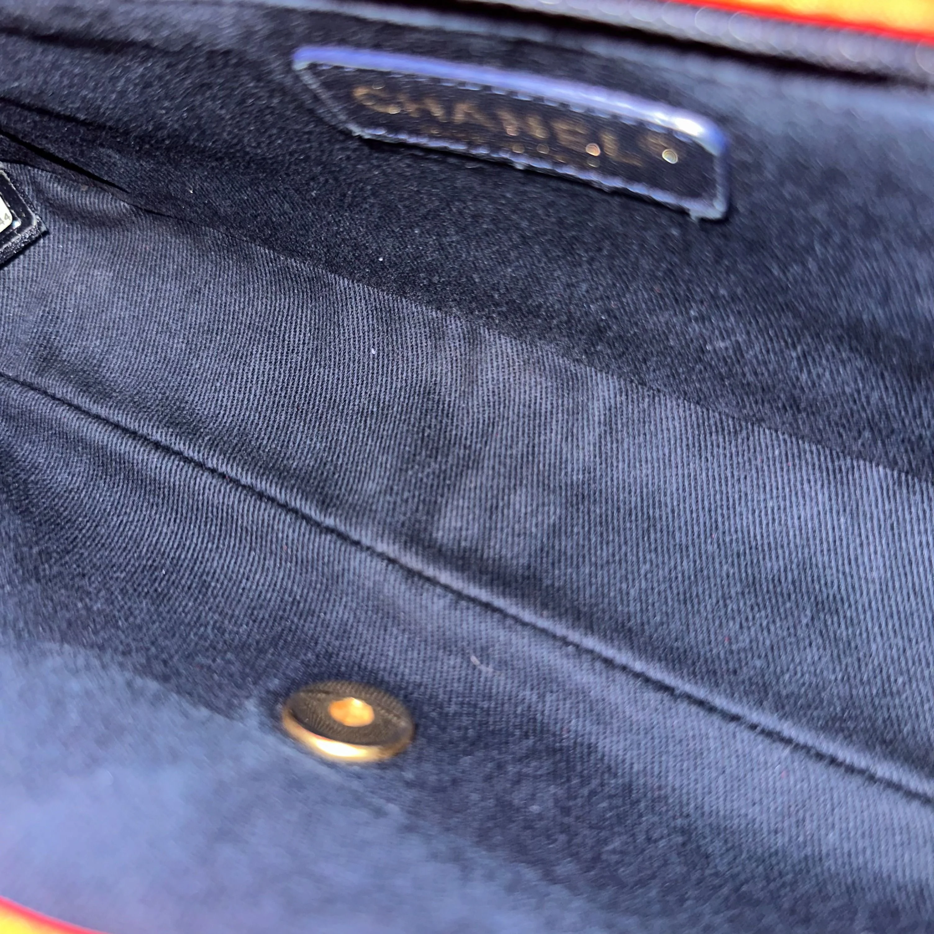 Chanel Chevron Herringbone Medallion Seasonal Flap Red Calfskin AGHW No 21 - Best Luxury Designers