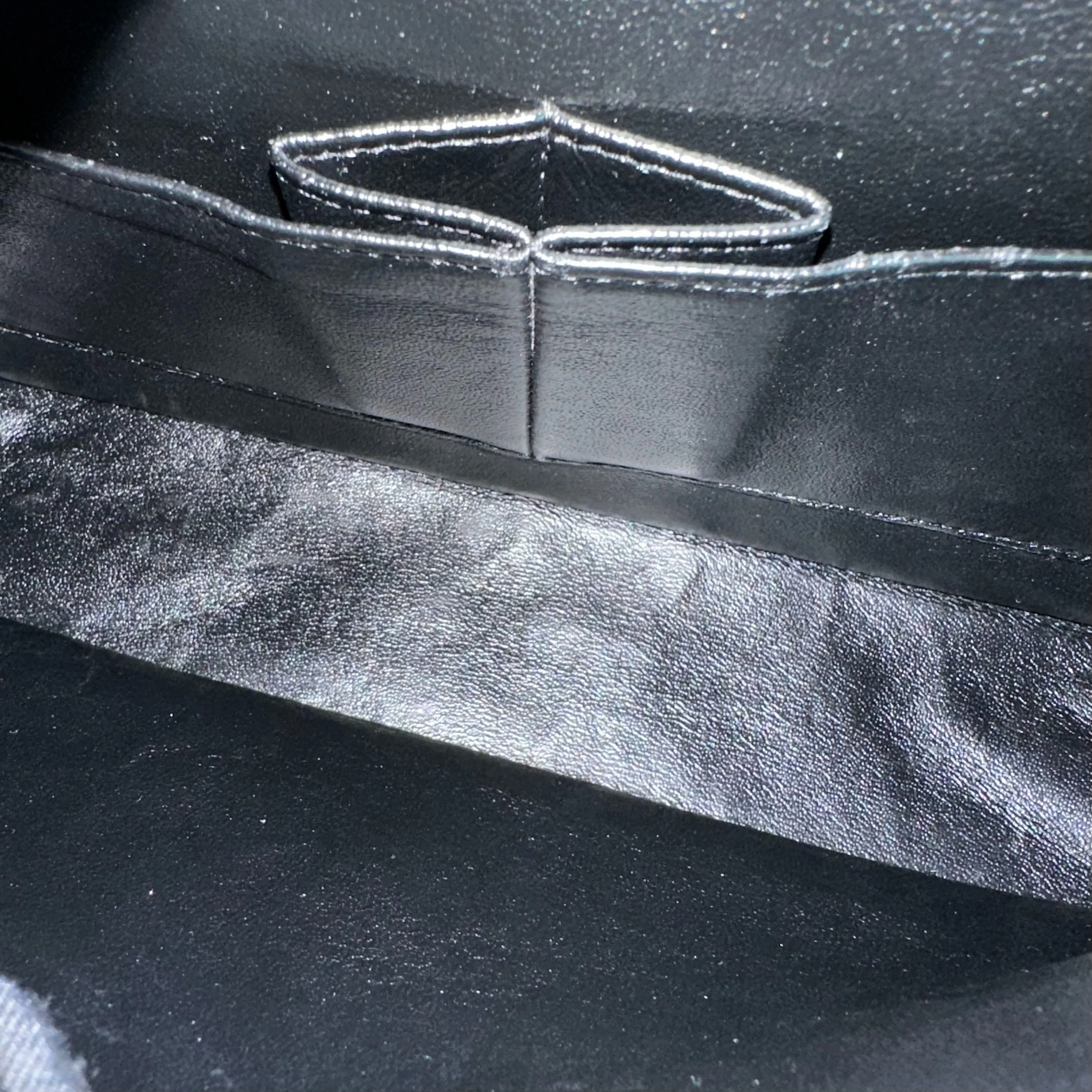 Chanel Classic Flap Medium Patent Leather Quilted Black No 19 - Best Luxury Designers