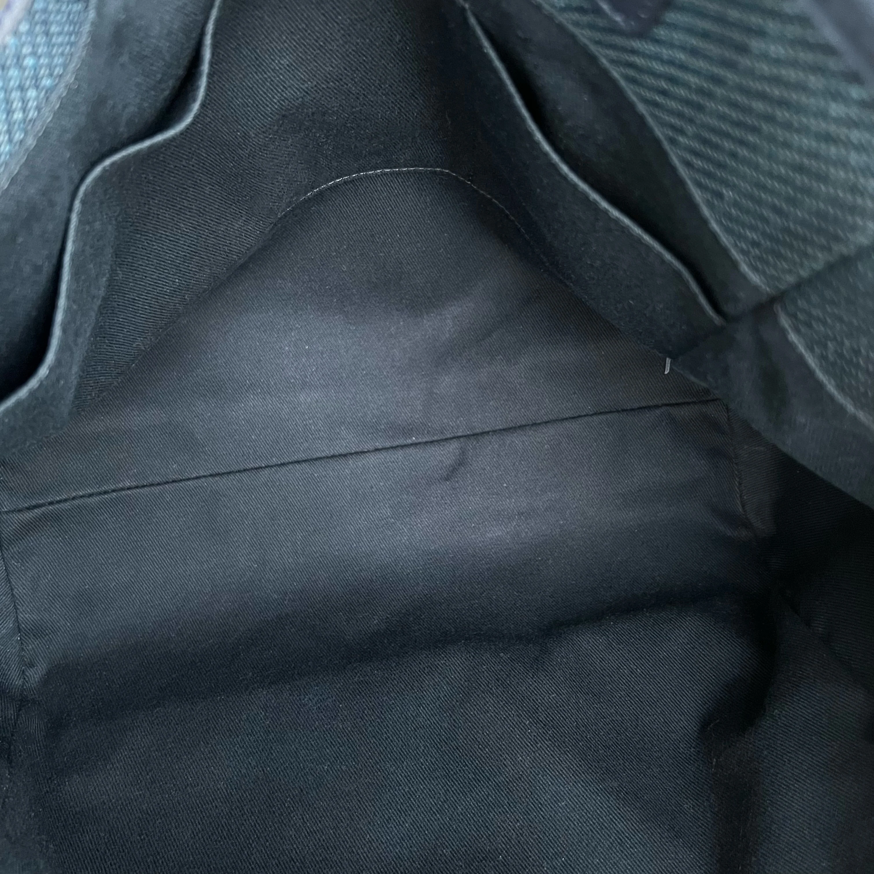 Chanel Deauville Small Tote Blue Canvas Silver Hardware Series 30 - Best Luxury Designers