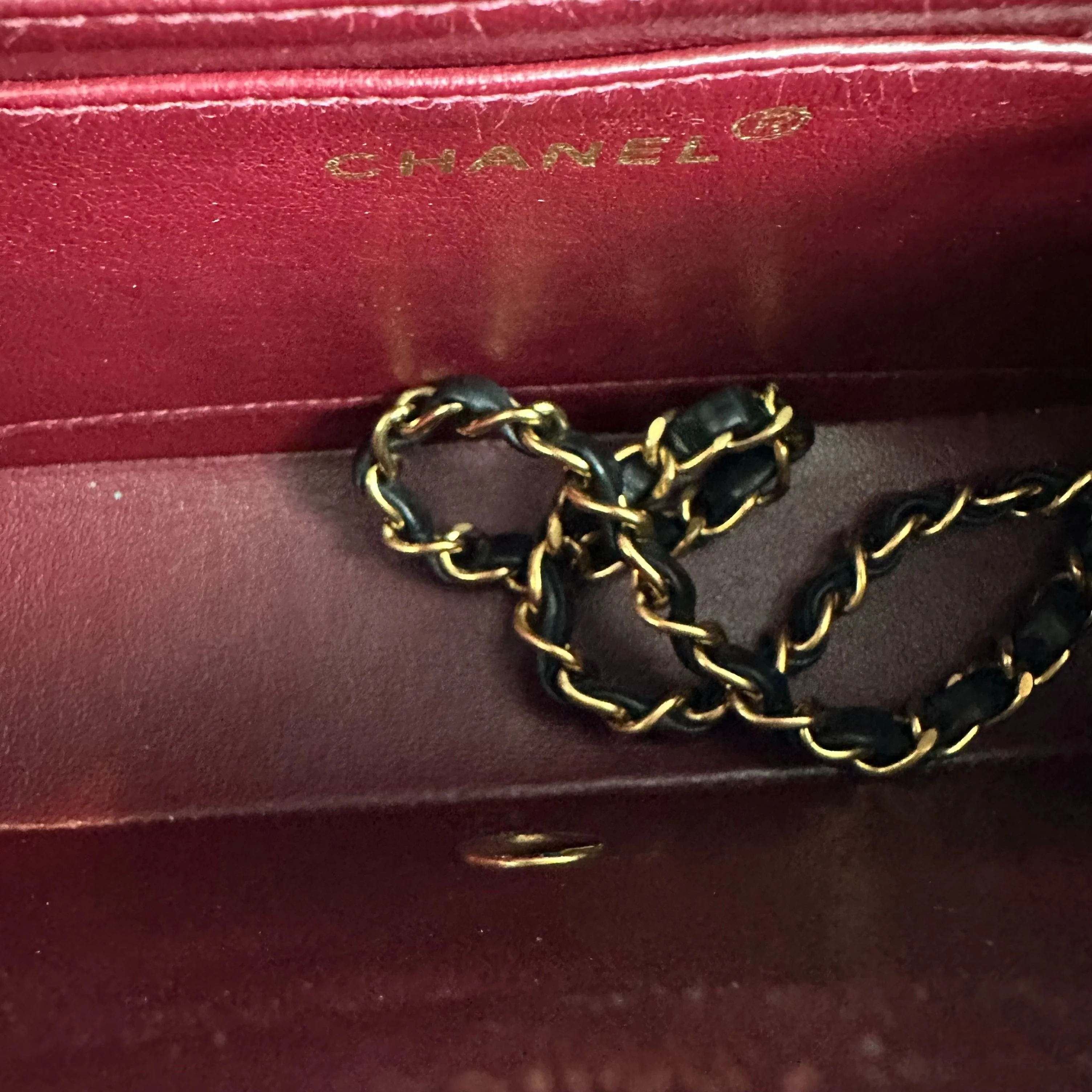 Chanel Diana Medium Black Lambskin Vintage GHW No 3 - Best Luxury Designers