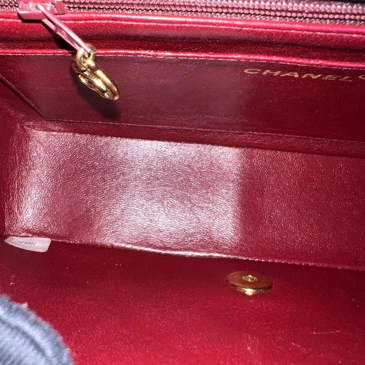 Chanel Diana Medium Quilted Lambskin Black Golden Hardware Series 3 - Best Luxury Designers