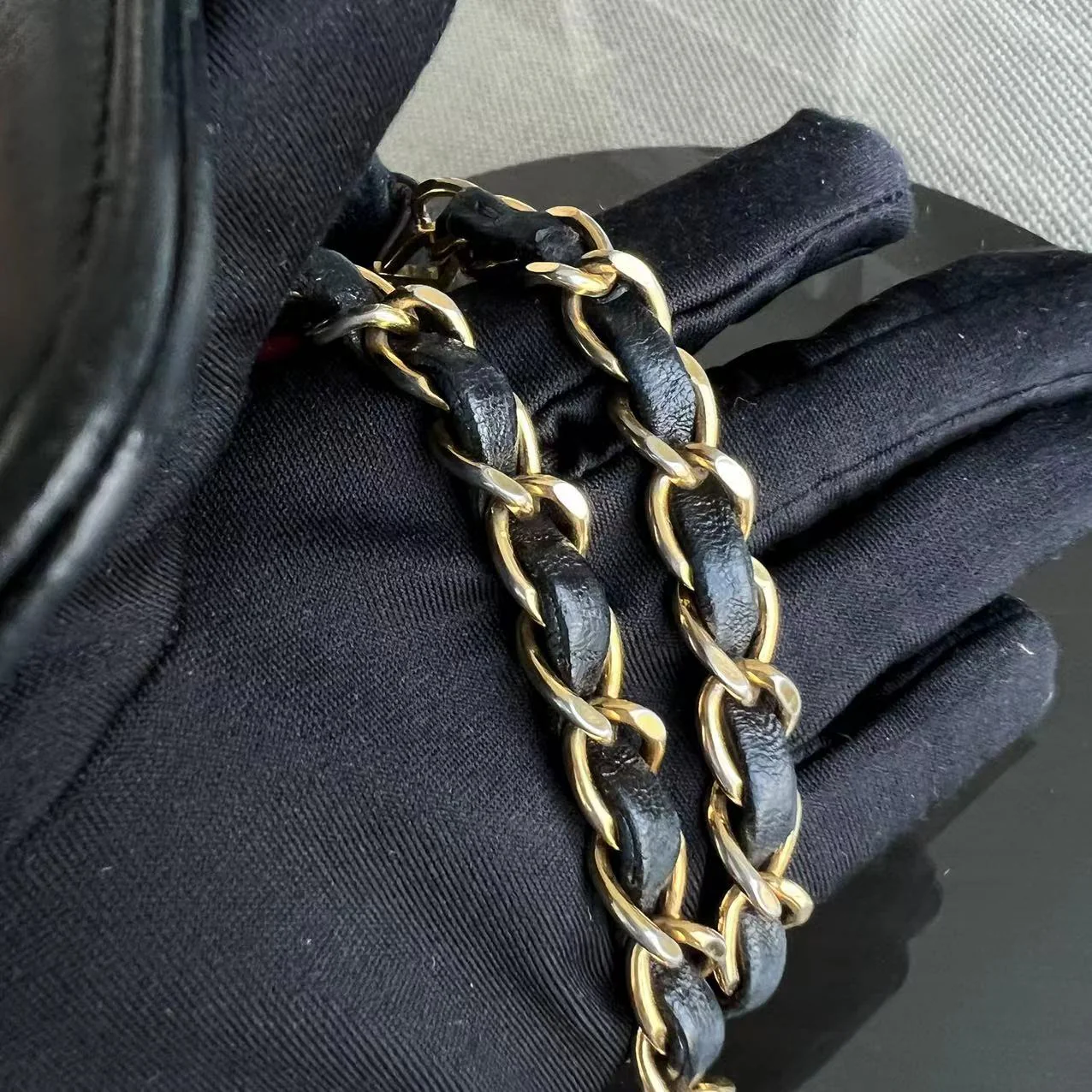 Chanel Diana Small 23CM Vintage Quilted Lambskin Black Golden Hardware Series 2 - Best Luxury Designers