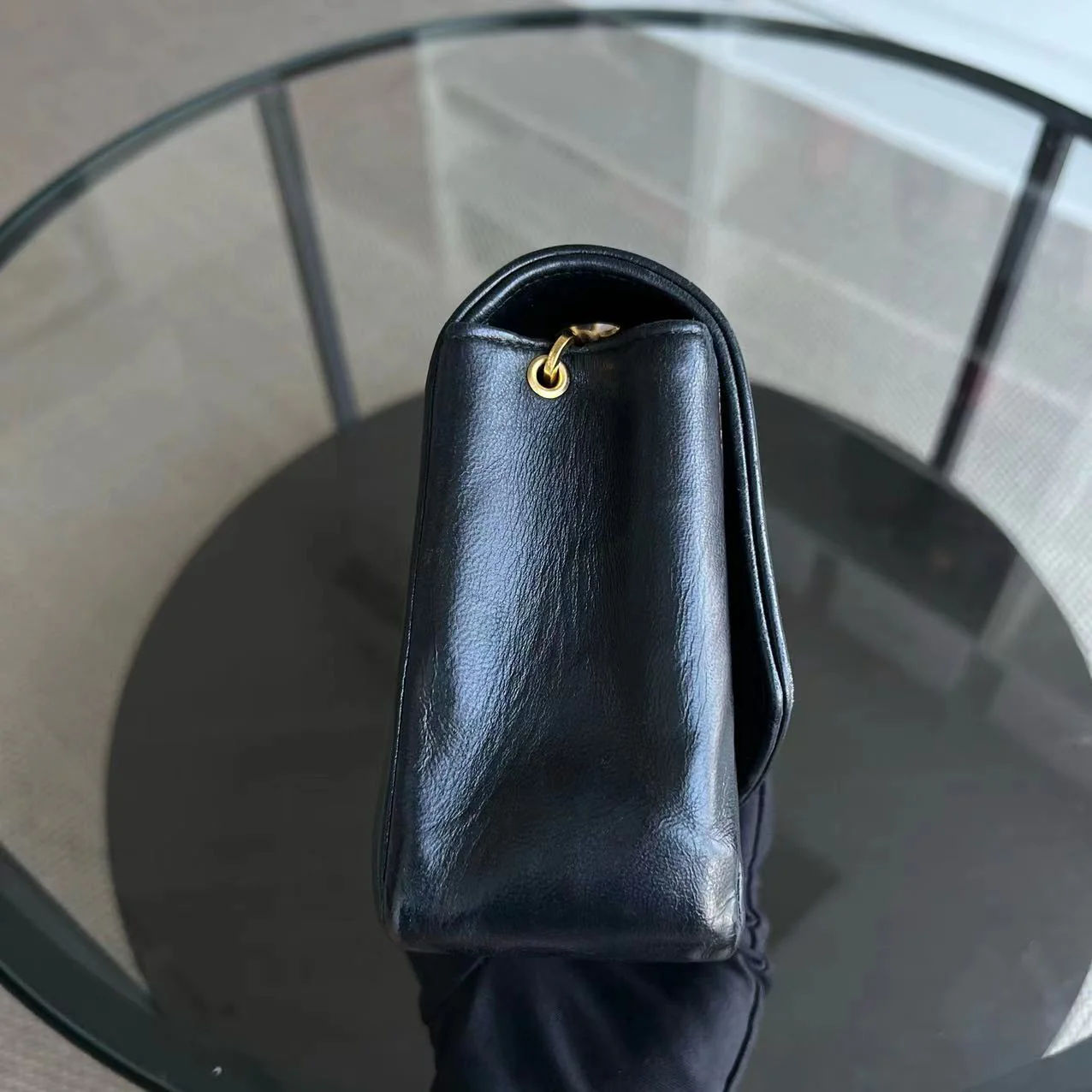 Chanel Diana Small 23CM Vintage Quilted Lambskin Black Golden Hardware Series 2 - Best Luxury Designers