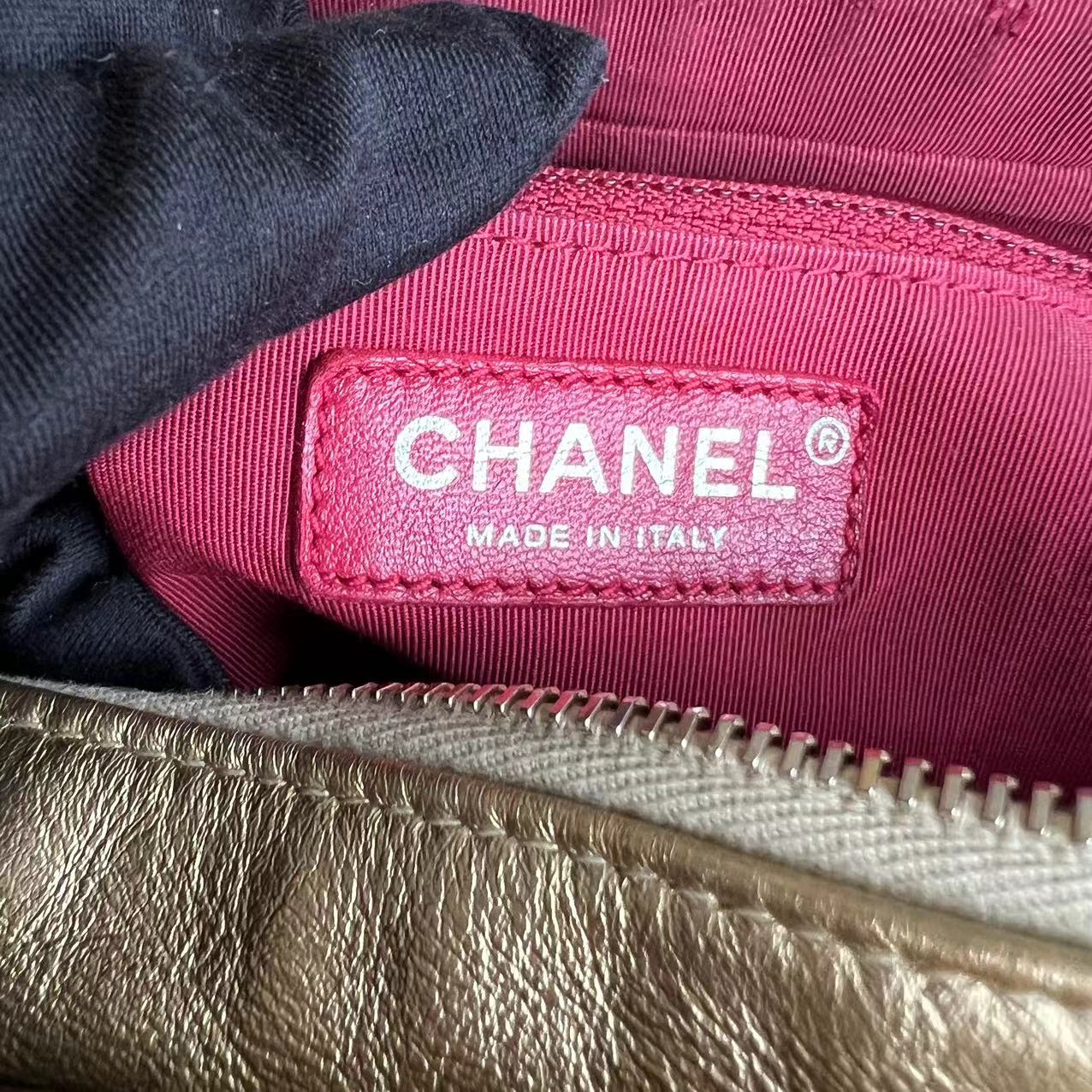 Chanel Gabrielle Medium 28CM Quilted Calfskin Gold GHW - Best Luxury Designers