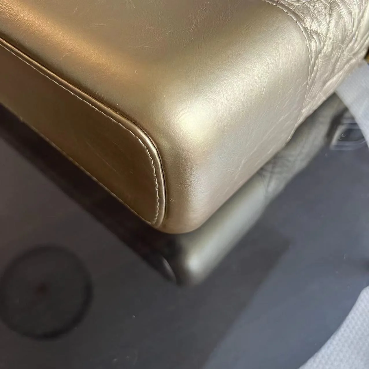 Chanel Gabrielle Medium 28CM Quilted Calfskin Gold GHW - Best Luxury Designers