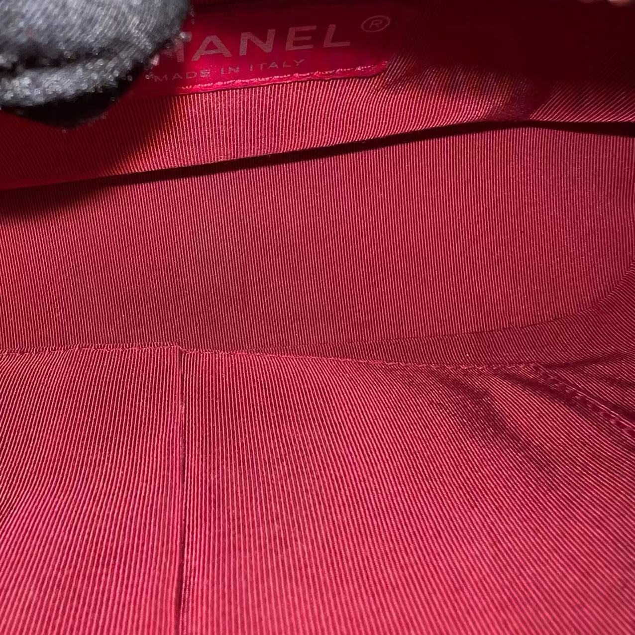 Chanel Gabrielle Small Hobo Chevron Calfskin Black GHW No 26 - Best Luxury Designers