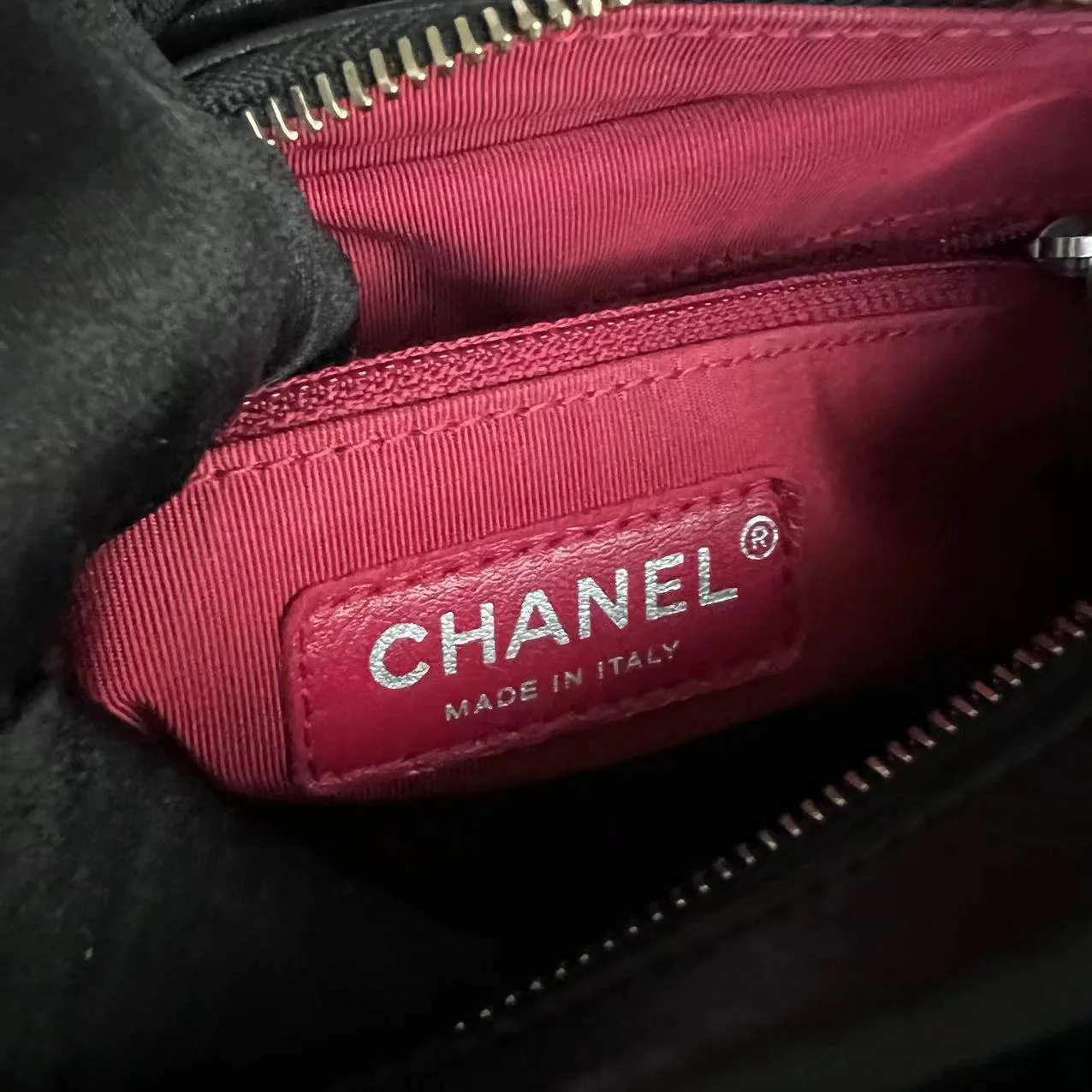 Chanel Gabrielle Small Hobo Chevron Calfskin Black GHW No 26 - Best Luxury Designers