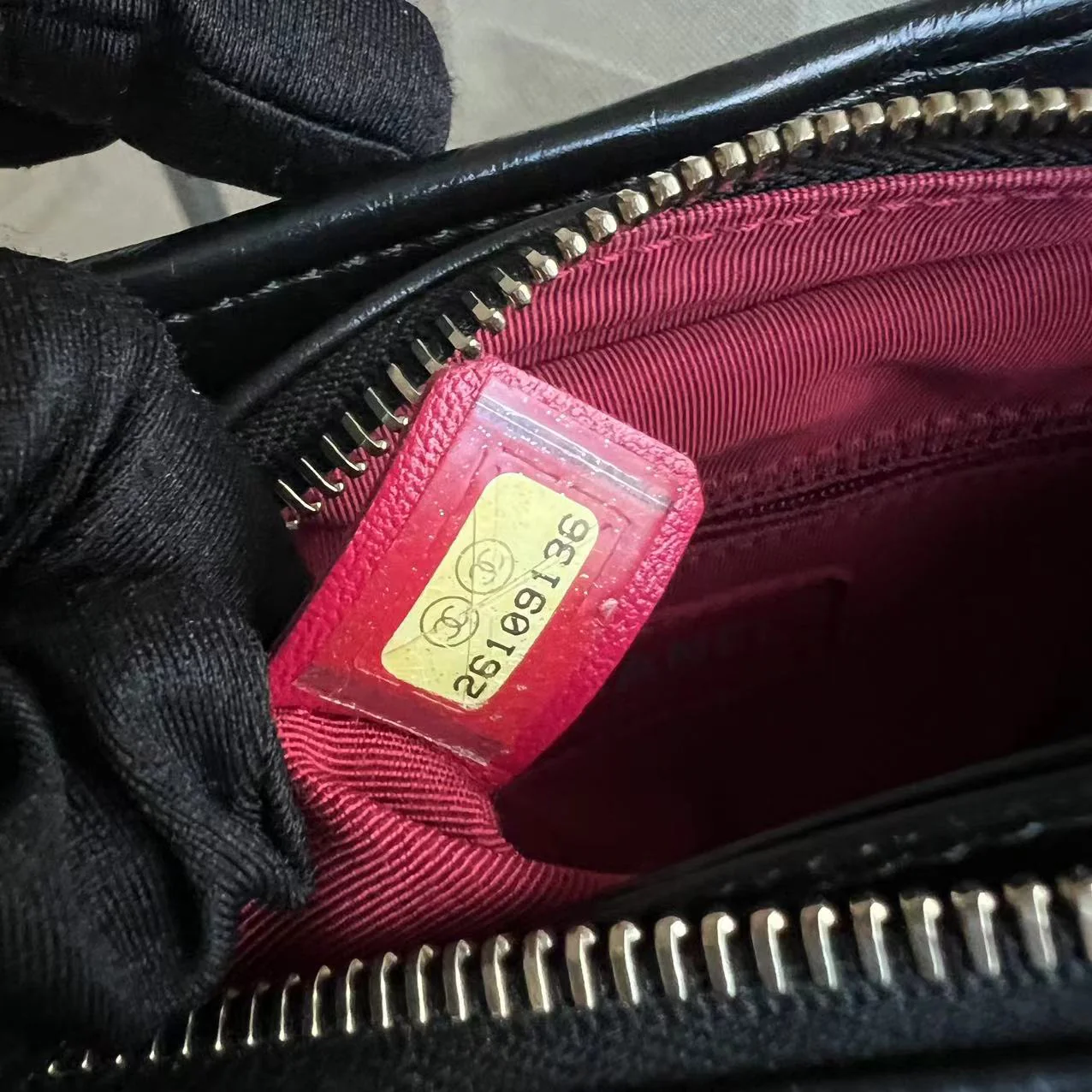 Chanel Gabrielle Small Hobo Chevron Calfskin Black GHW No 26 - Best Luxury Designers