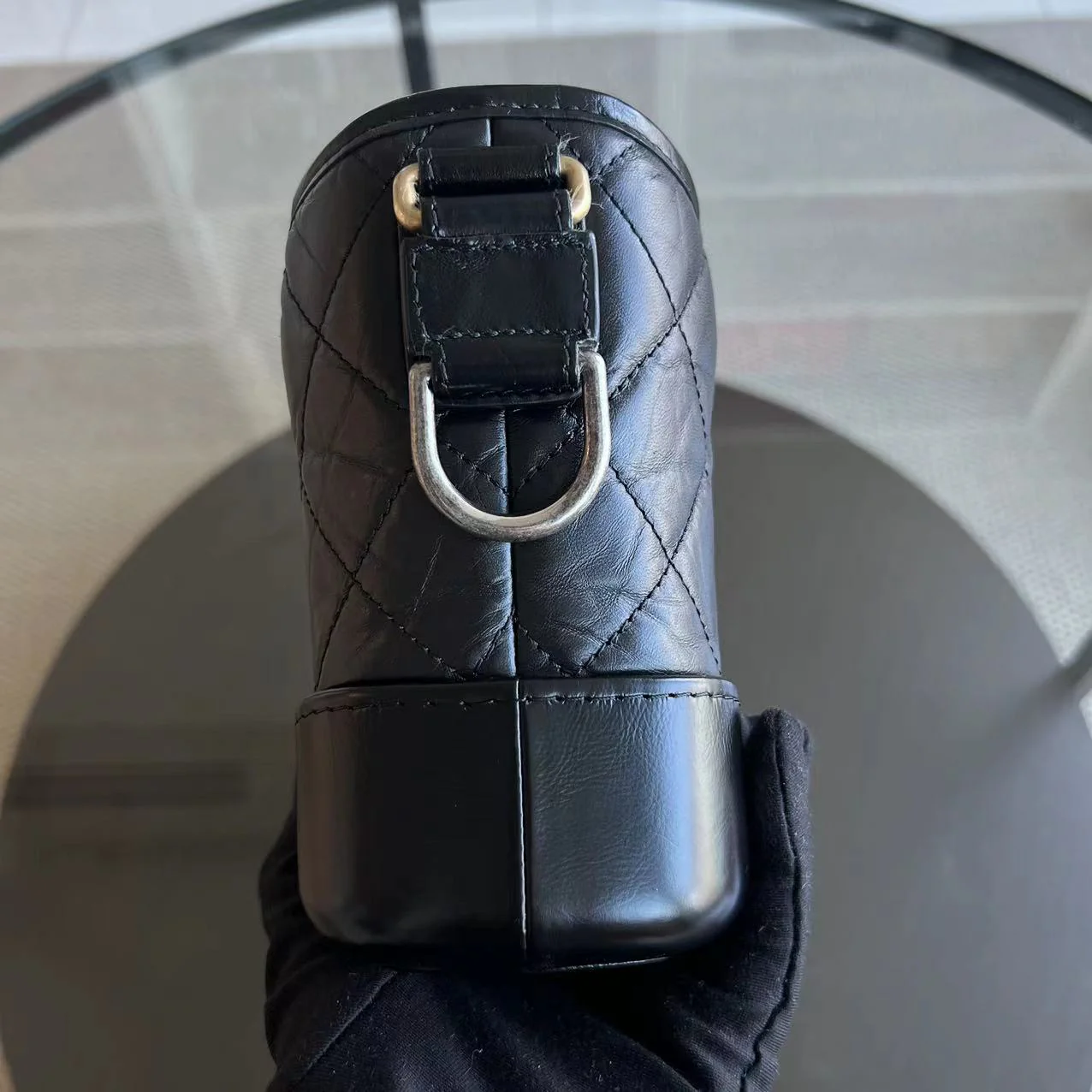 Chanel Gabrielle Small Hobo Quilted Calfskin Black GHW No 29 - Best Luxury Designers