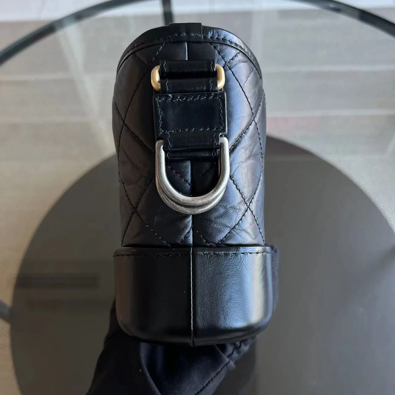 Chanel Gabrielle Small Hobo Quilted Calfskin Black GHW No 29 - Best Luxury Designers