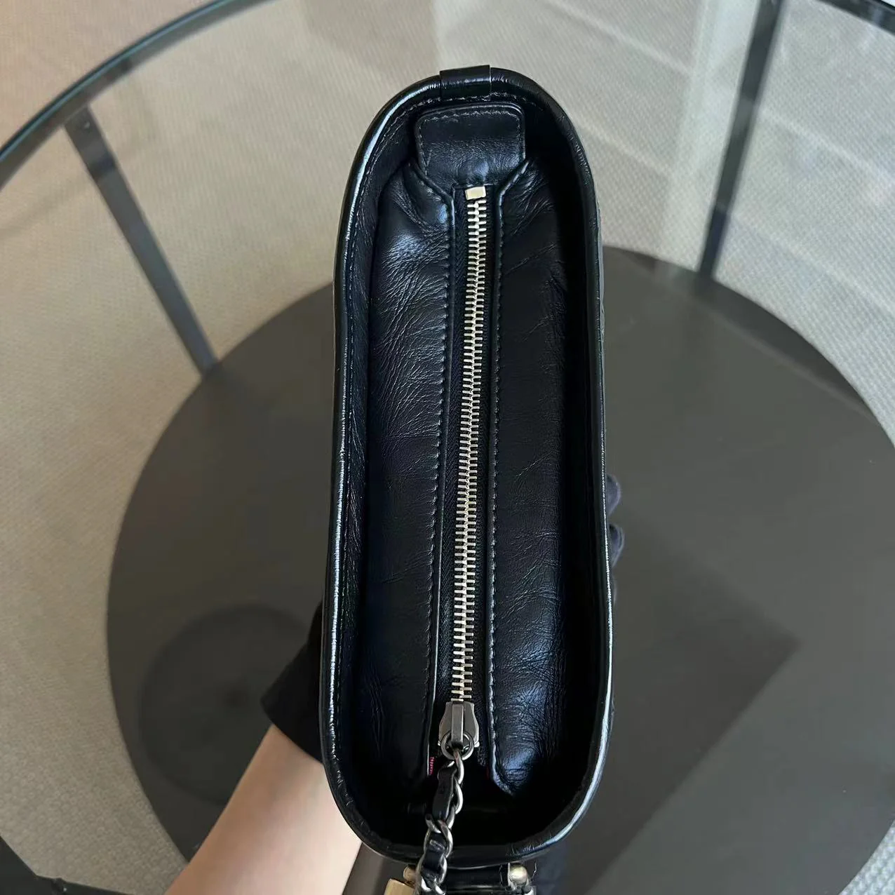 Chanel Gabrielle Small Hobo Quilted Calfskin Black GHW No 29 - Best Luxury Designers