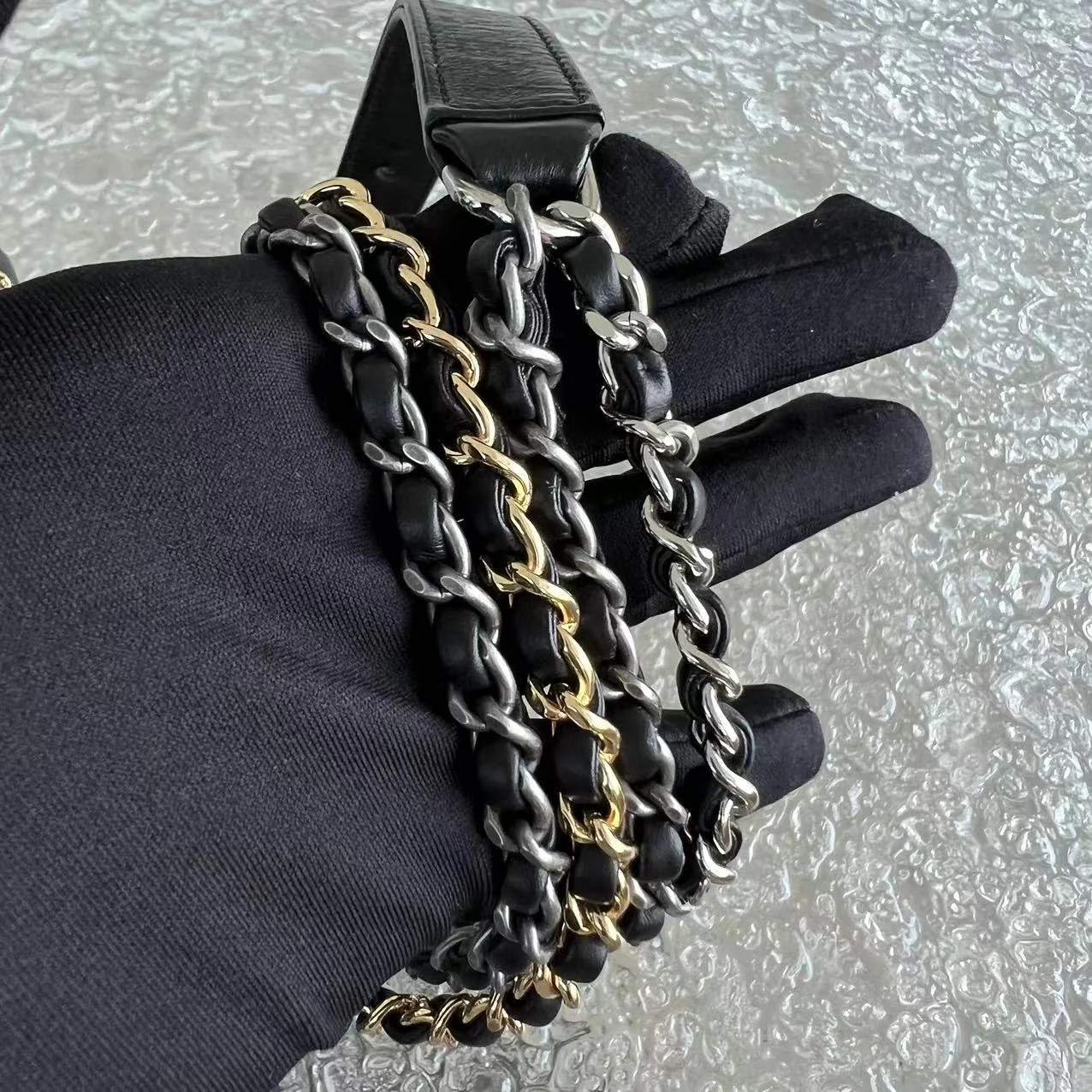 Chanel Gabrielle Small Quilted Calfskin Black Two-tone Hardware Series 28 - Best Luxury Designers