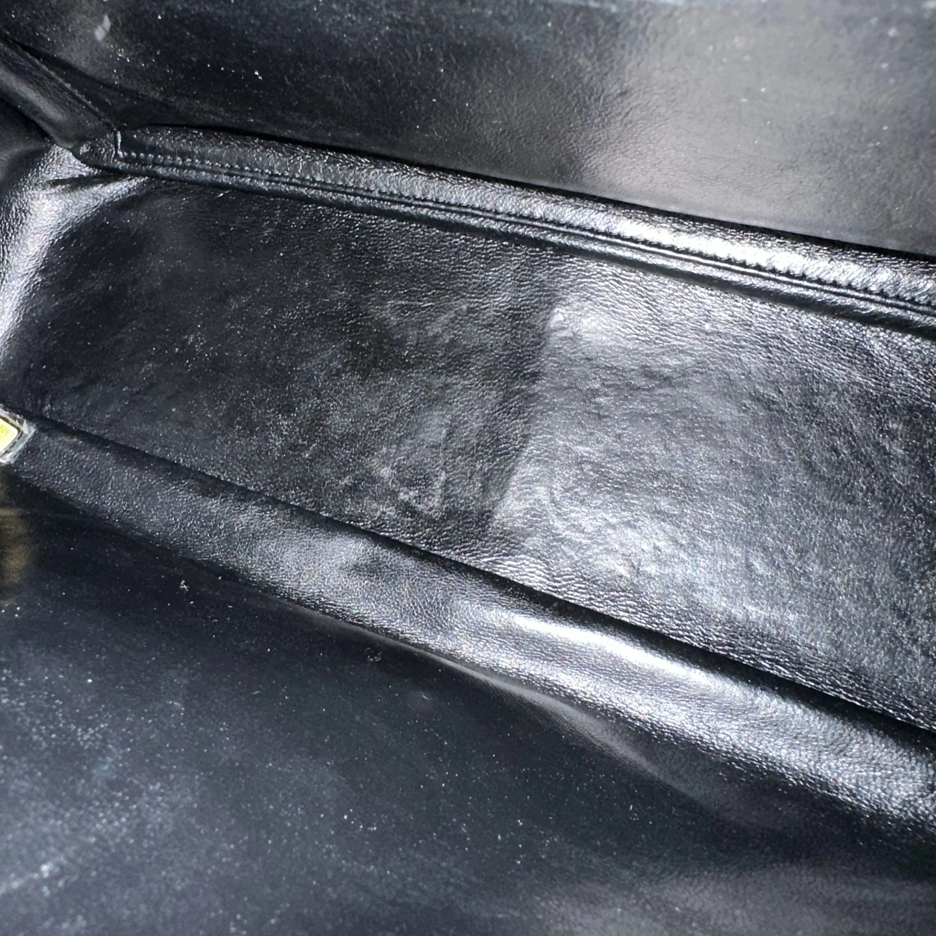 Chanel Jumbo Classic Flap Single Flap Patent Leather Black SHW No 13 - Best Luxury Designers