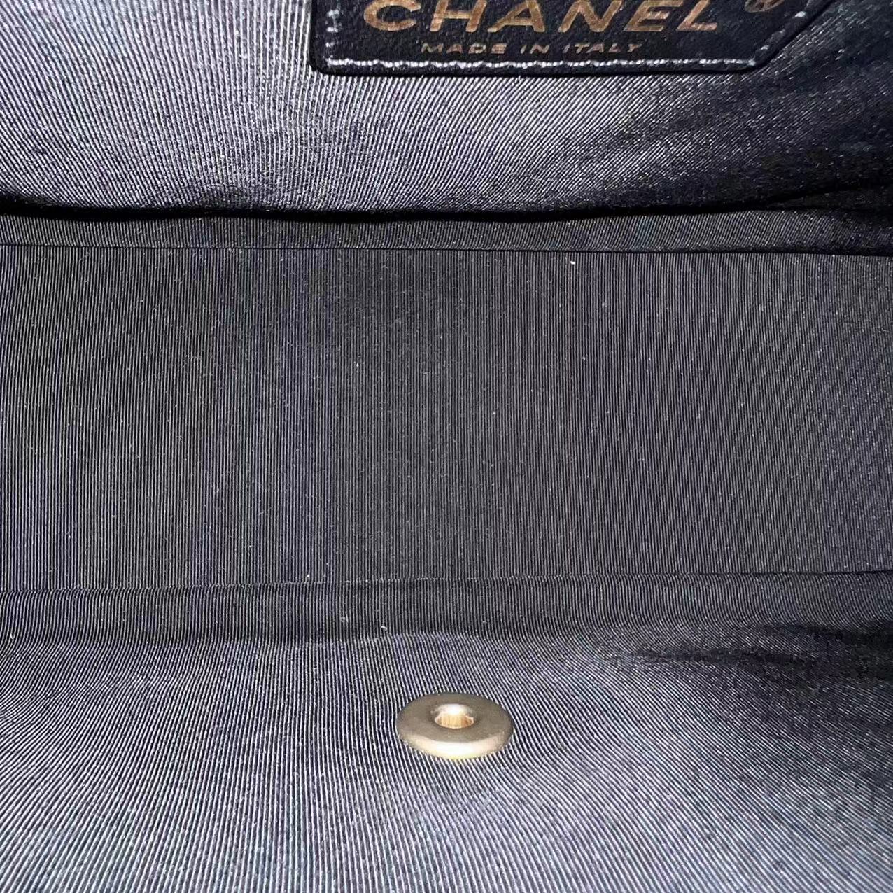 Chanel Mademoiselle Chic Seasonal Flap Jumbo 30CM Quilted Lambskin Black GHW No 21 - Best Luxury Designers