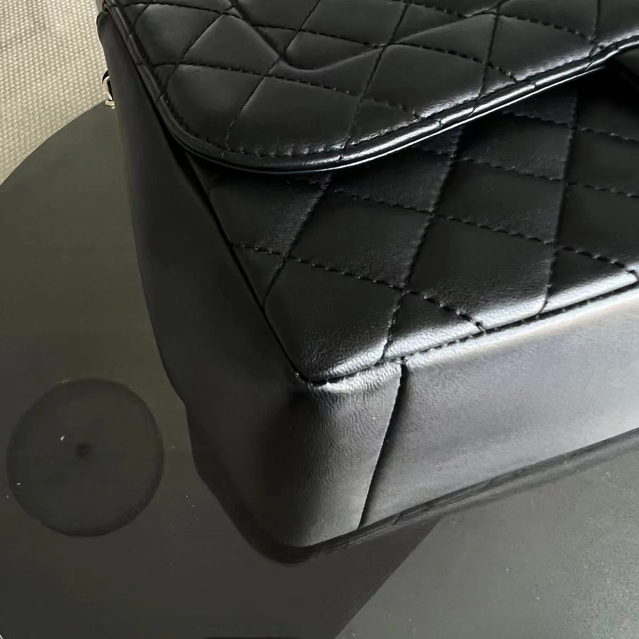 Chanel Mademoiselle Chic Seasonal Flap Jumbo 30CM Quilted Lambskin Black GHW No 21 - Best Luxury Designers